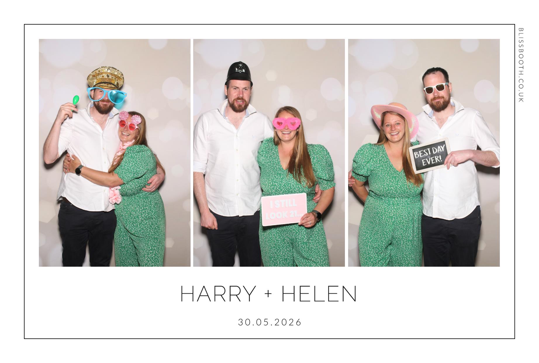 Harry and Helen | View more photos from the event at gallery.blissbooth.co.uk/u/BlissBooth/Harry-and-Helen