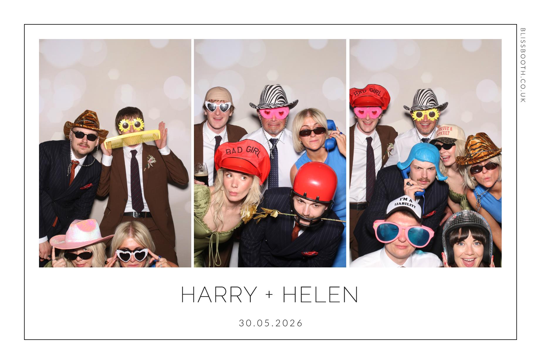 Harry and Helen | View more photos from the event at gallery.blissbooth.co.uk/u/BlissBooth/Harry-and-Helen