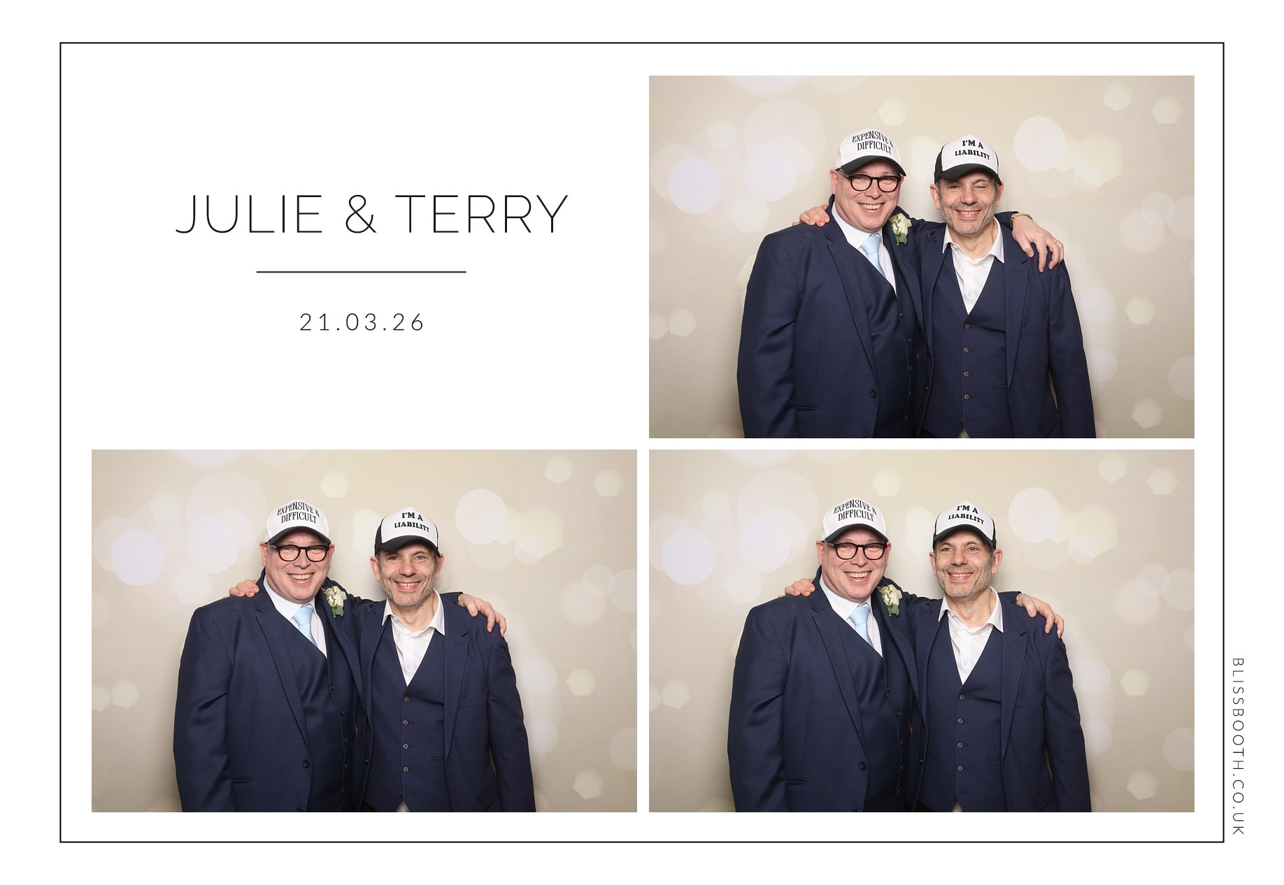 Julie and Terry | View more photos from the event at gallery.blissbooth.co.uk/u/BlissBooth/Julie-and-Terry