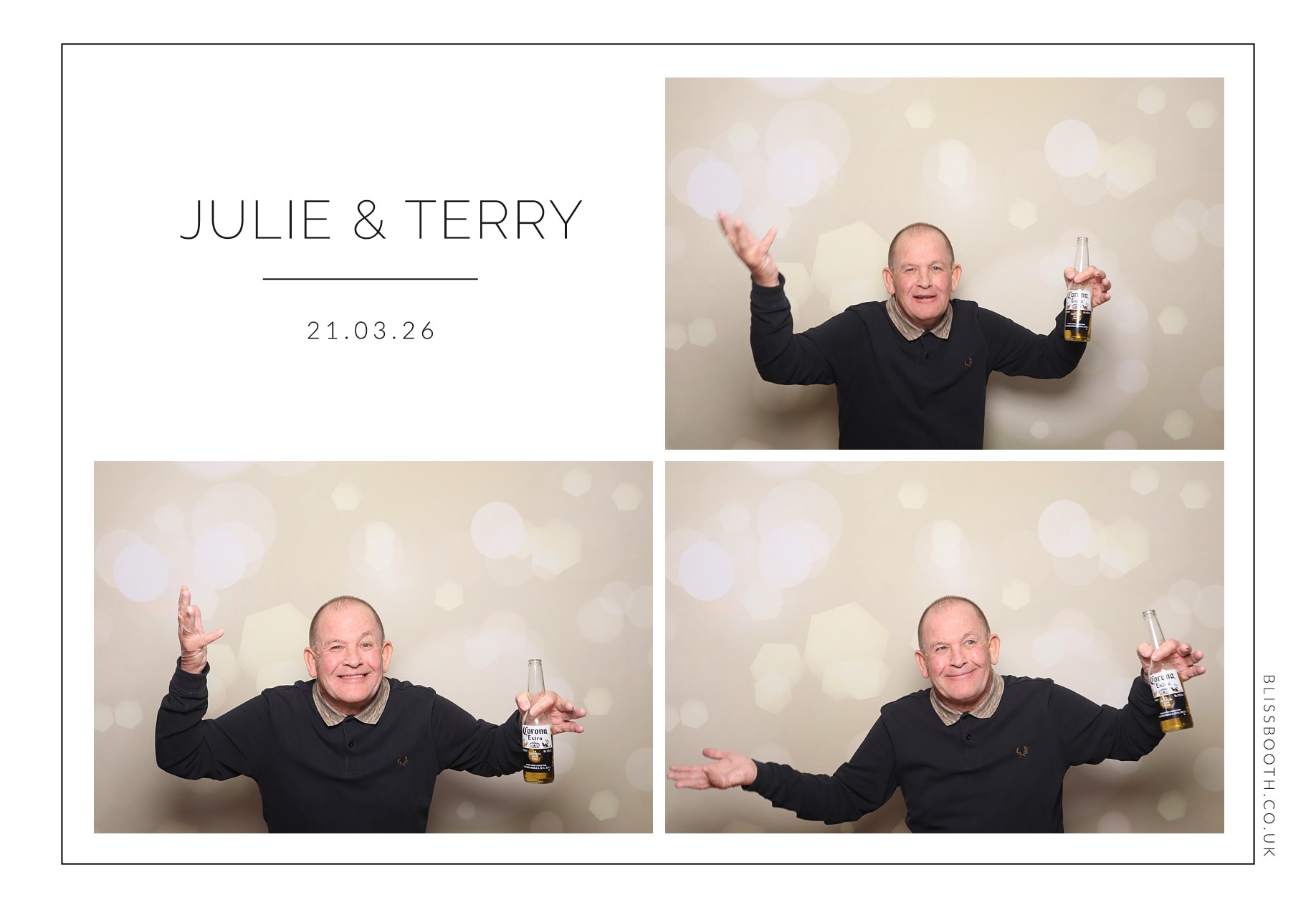Julie and Terry | View more photos from the event at gallery.blissbooth.co.uk/u/BlissBooth/Julie-and-Terry