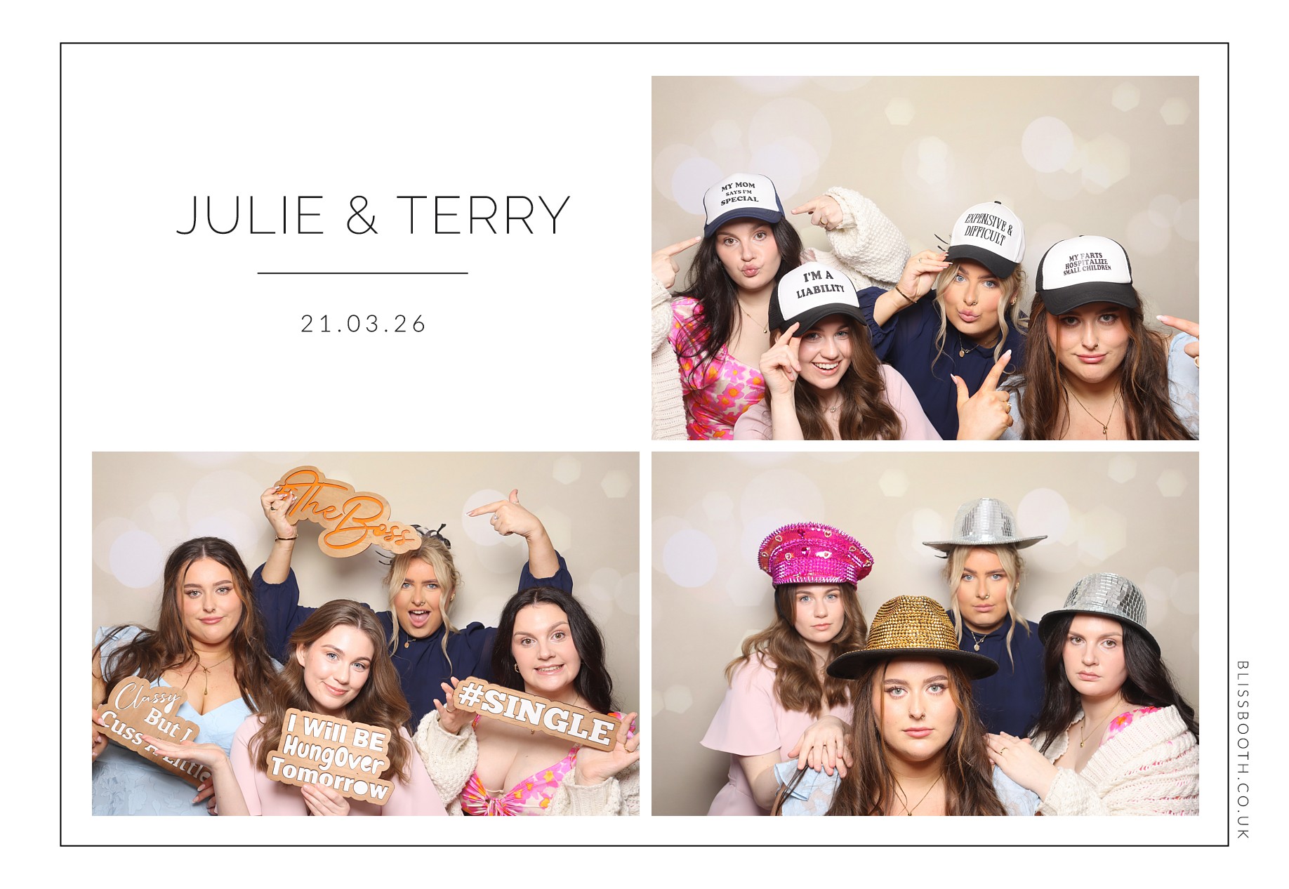 Julie and Terry | View more photos from the event at gallery.blissbooth.co.uk/u/BlissBooth/Julie-and-Terry