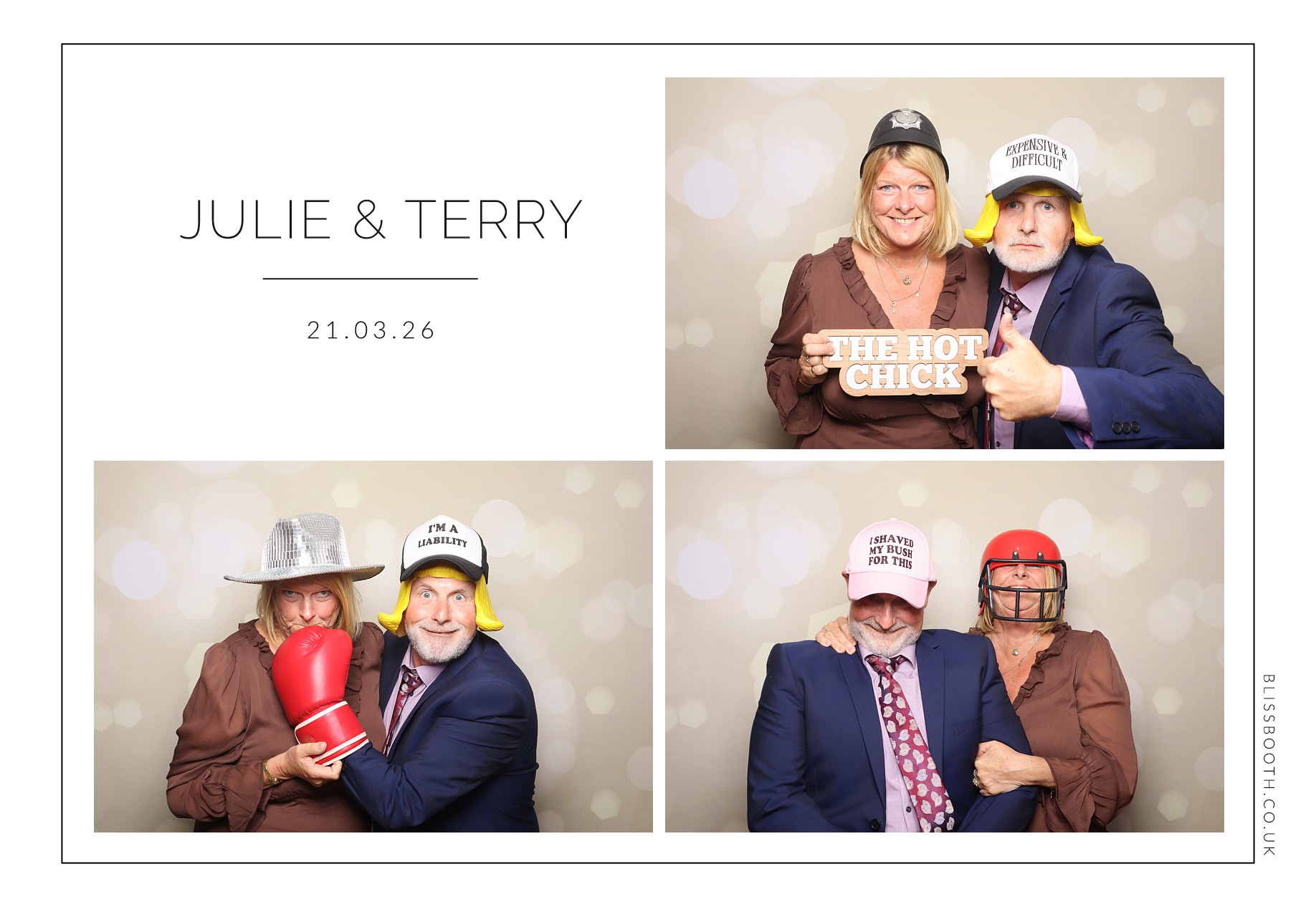Julie and Terry | View more photos from the event at gallery.blissbooth.co.uk/u/BlissBooth/Julie-and-Terry