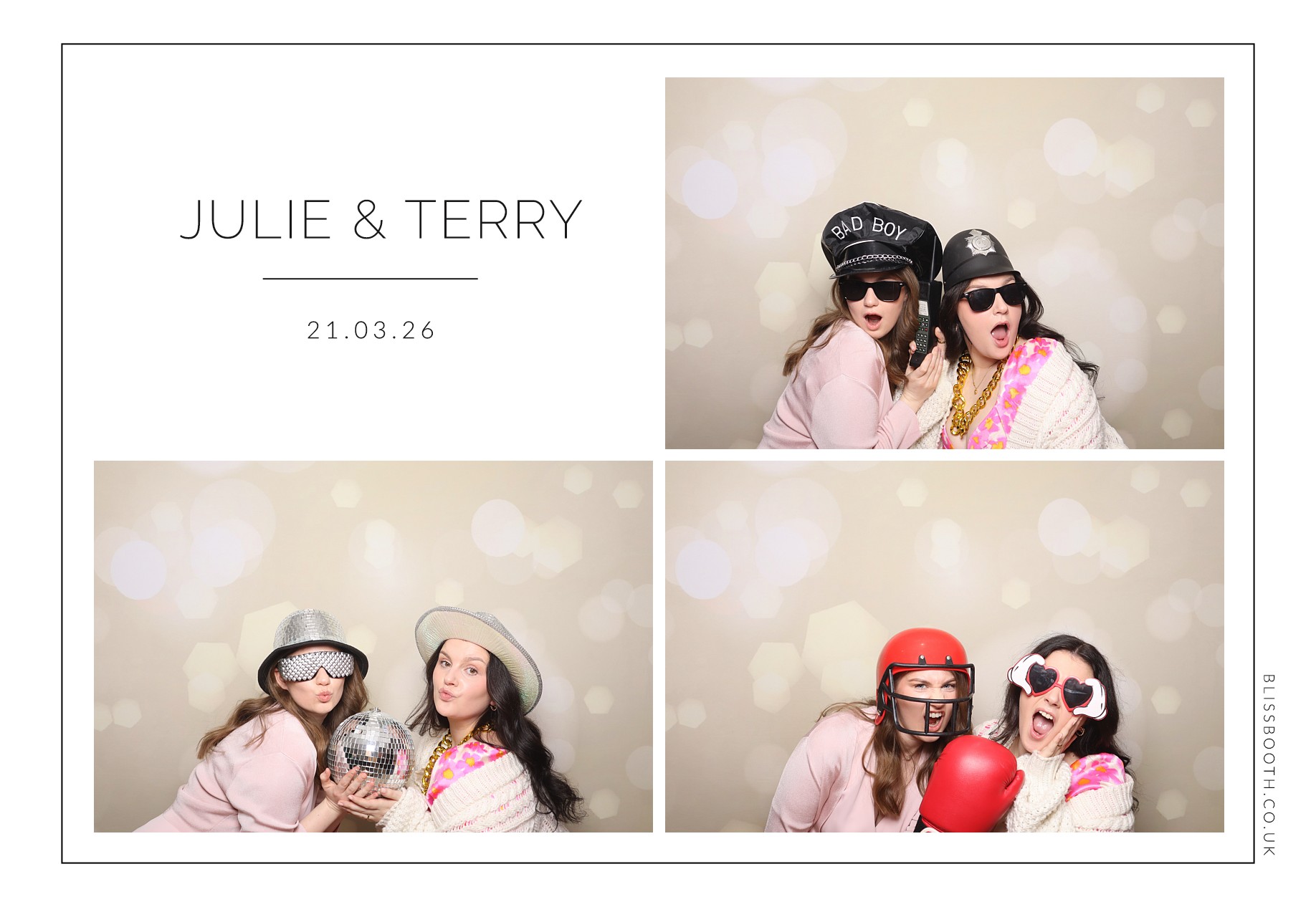 Julie and Terry | View more photos from the event at gallery.blissbooth.co.uk/u/BlissBooth/Julie-and-Terry
