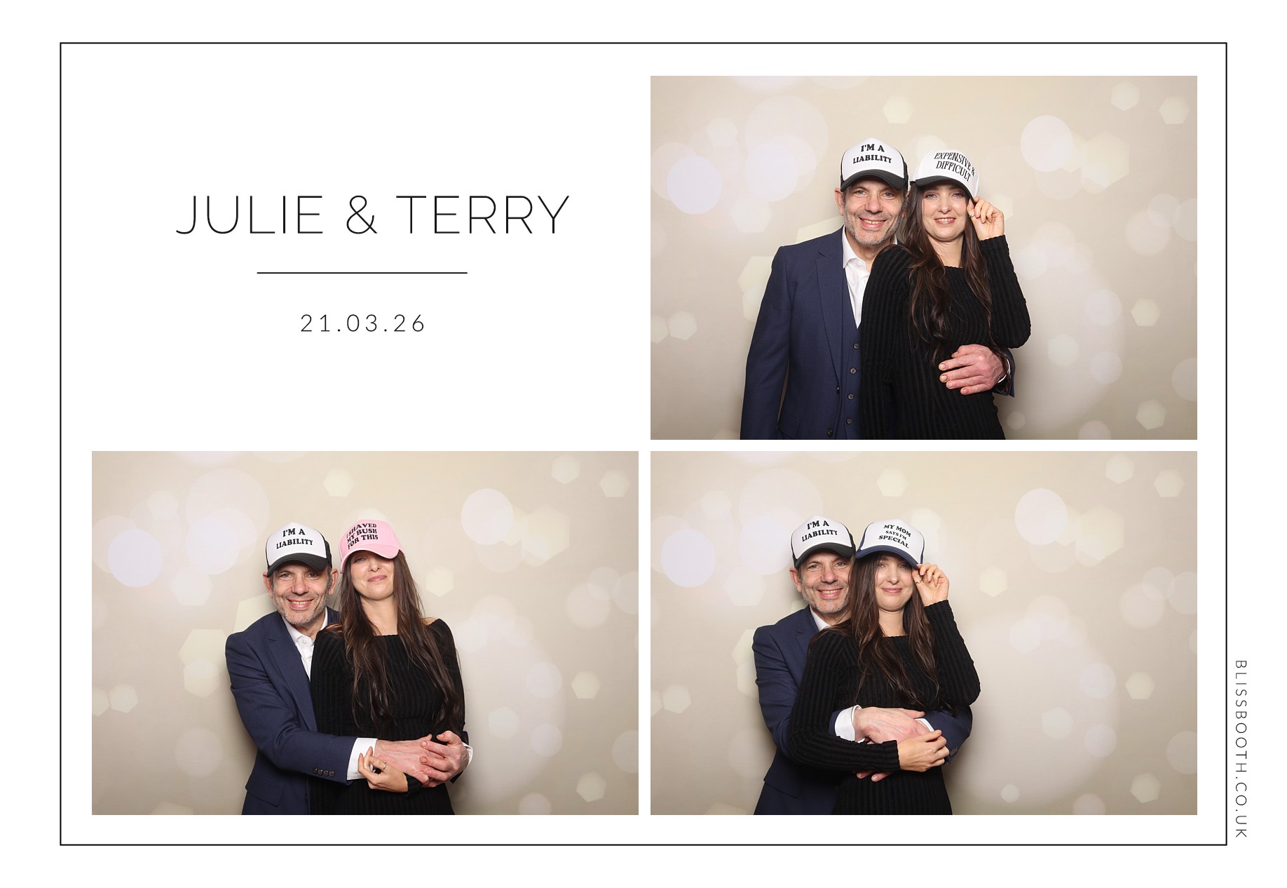 Julie and Terry | View more photos from the event at gallery.blissbooth.co.uk/u/BlissBooth/Julie-and-Terry