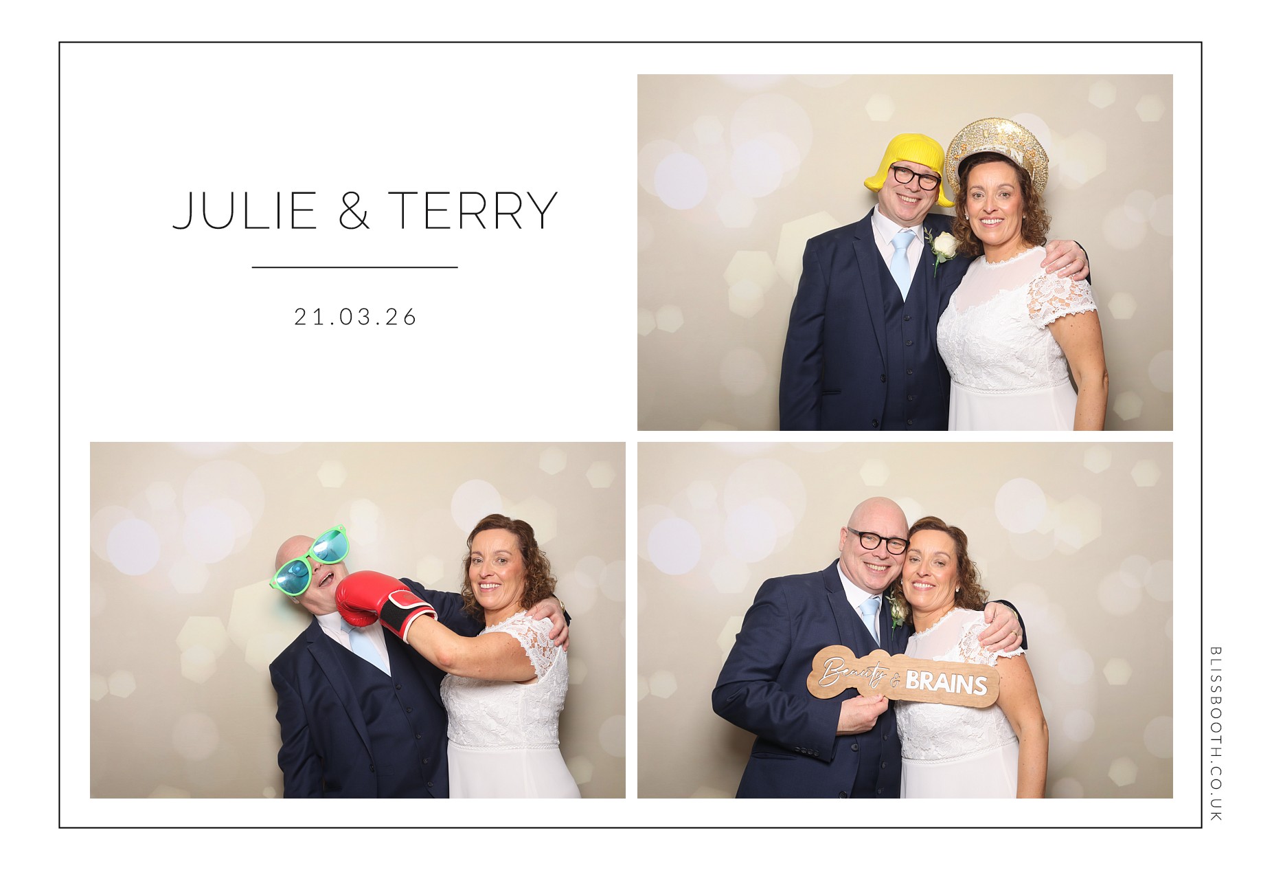 Julie and Terry | View more photos from the event at gallery.blissbooth.co.uk/u/BlissBooth/Julie-and-Terry