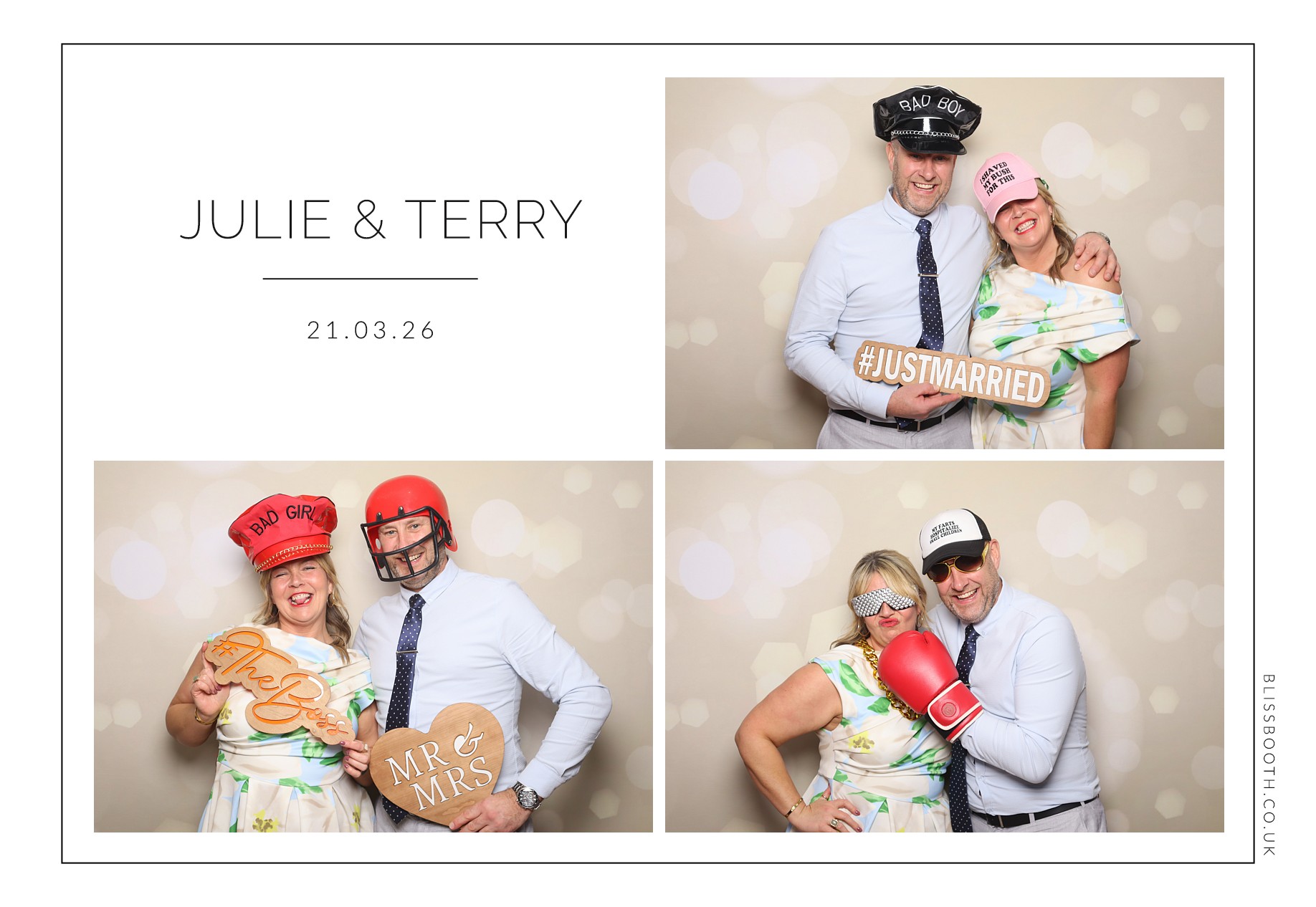 Julie and Terry | View more photos from the event at gallery.blissbooth.co.uk/u/BlissBooth/Julie-and-Terry