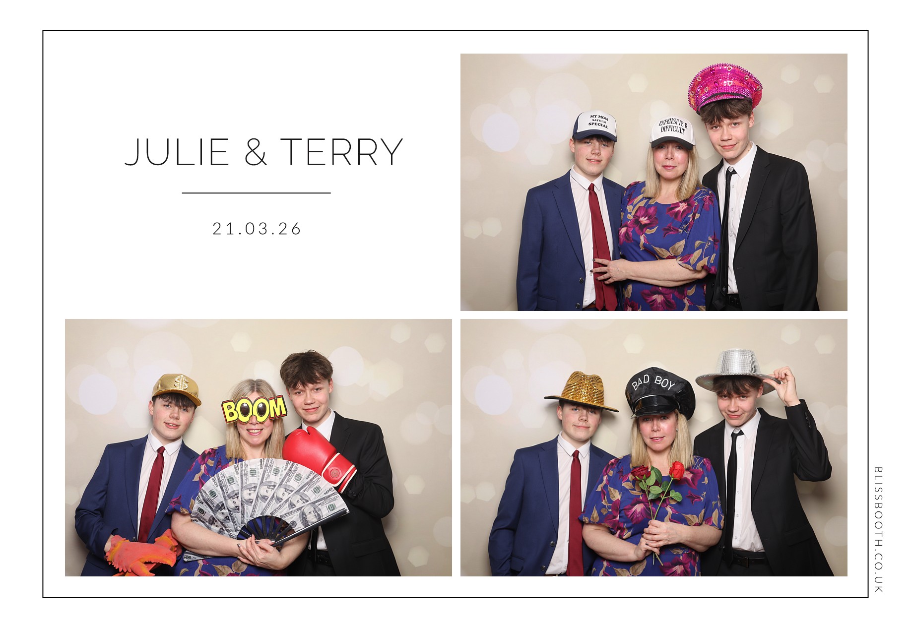 Julie and Terry | View more photos from the event at gallery.blissbooth.co.uk/u/BlissBooth/Julie-and-Terry
