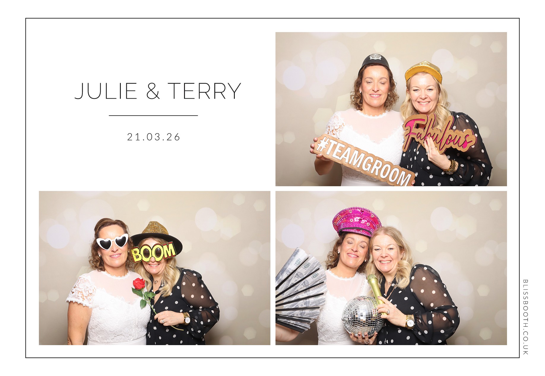 Julie and Terry | View more photos from the event at gallery.blissbooth.co.uk/u/BlissBooth/Julie-and-Terry