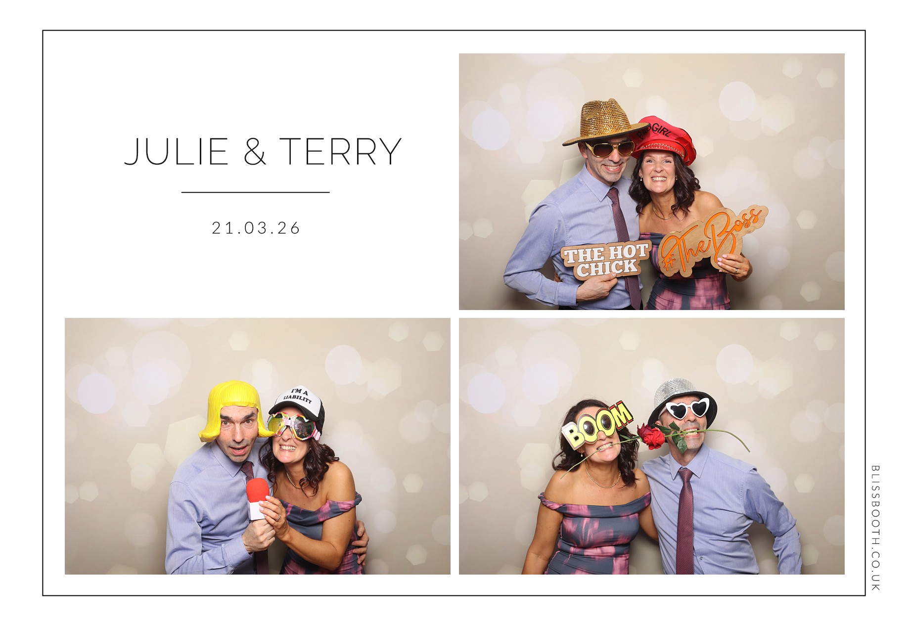 Julie and Terry | View more photos from the event at gallery.blissbooth.co.uk/u/BlissBooth/Julie-and-Terry