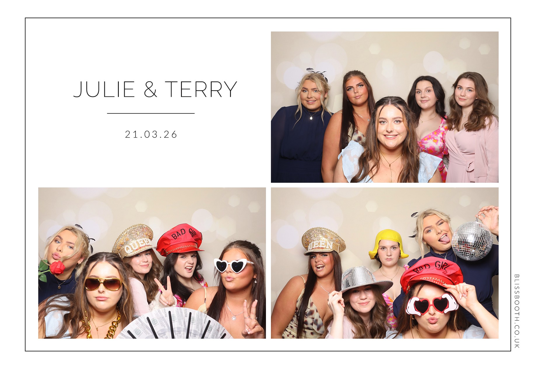 Julie and Terry | View more photos from the event at gallery.blissbooth.co.uk/u/BlissBooth/Julie-and-Terry