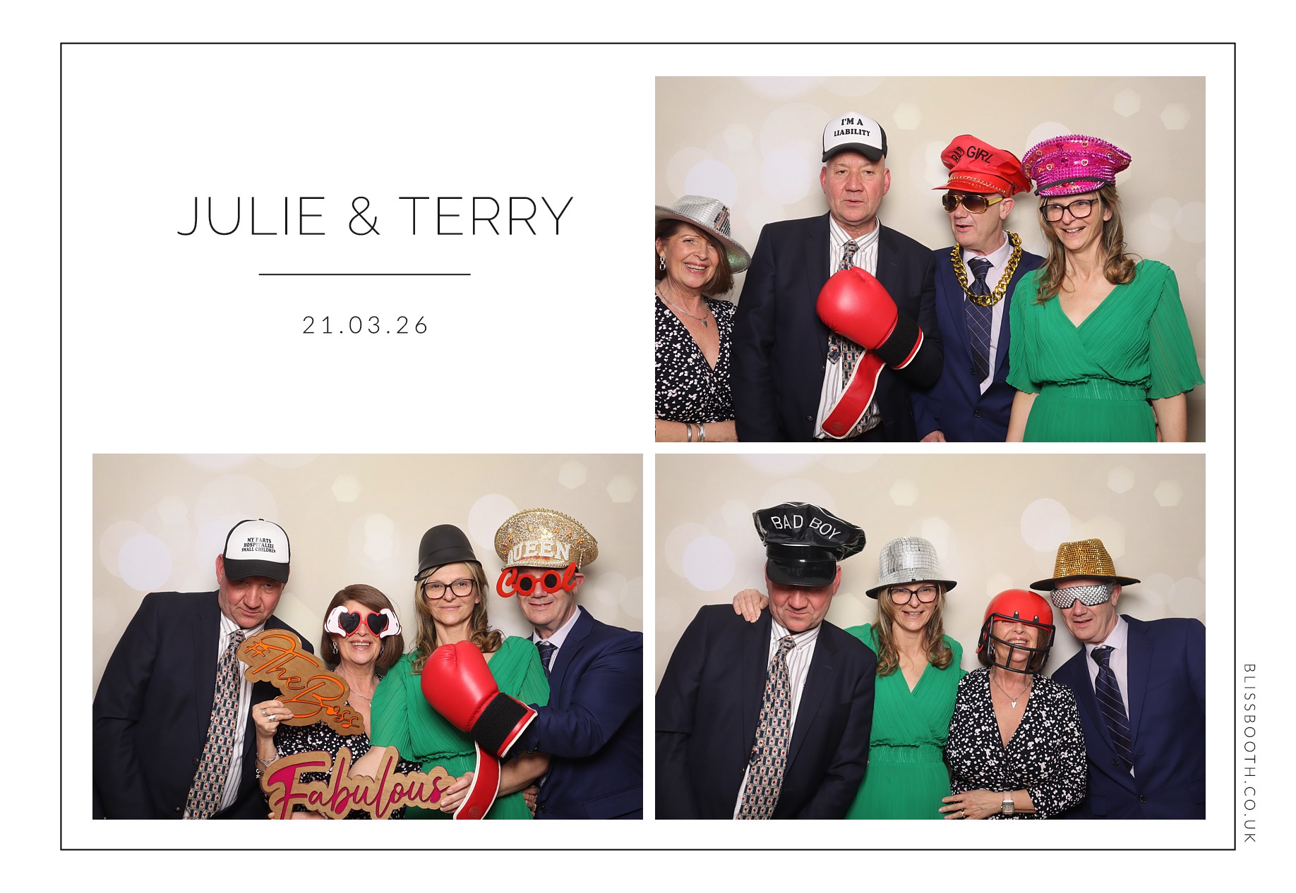Julie and Terry | View more photos from the event at gallery.blissbooth.co.uk/u/BlissBooth/Julie-and-Terry