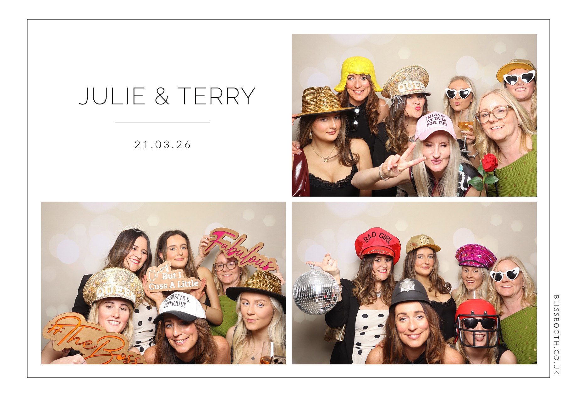 Julie and Terry | View more photos from the event at gallery.blissbooth.co.uk/u/BlissBooth/Julie-and-Terry