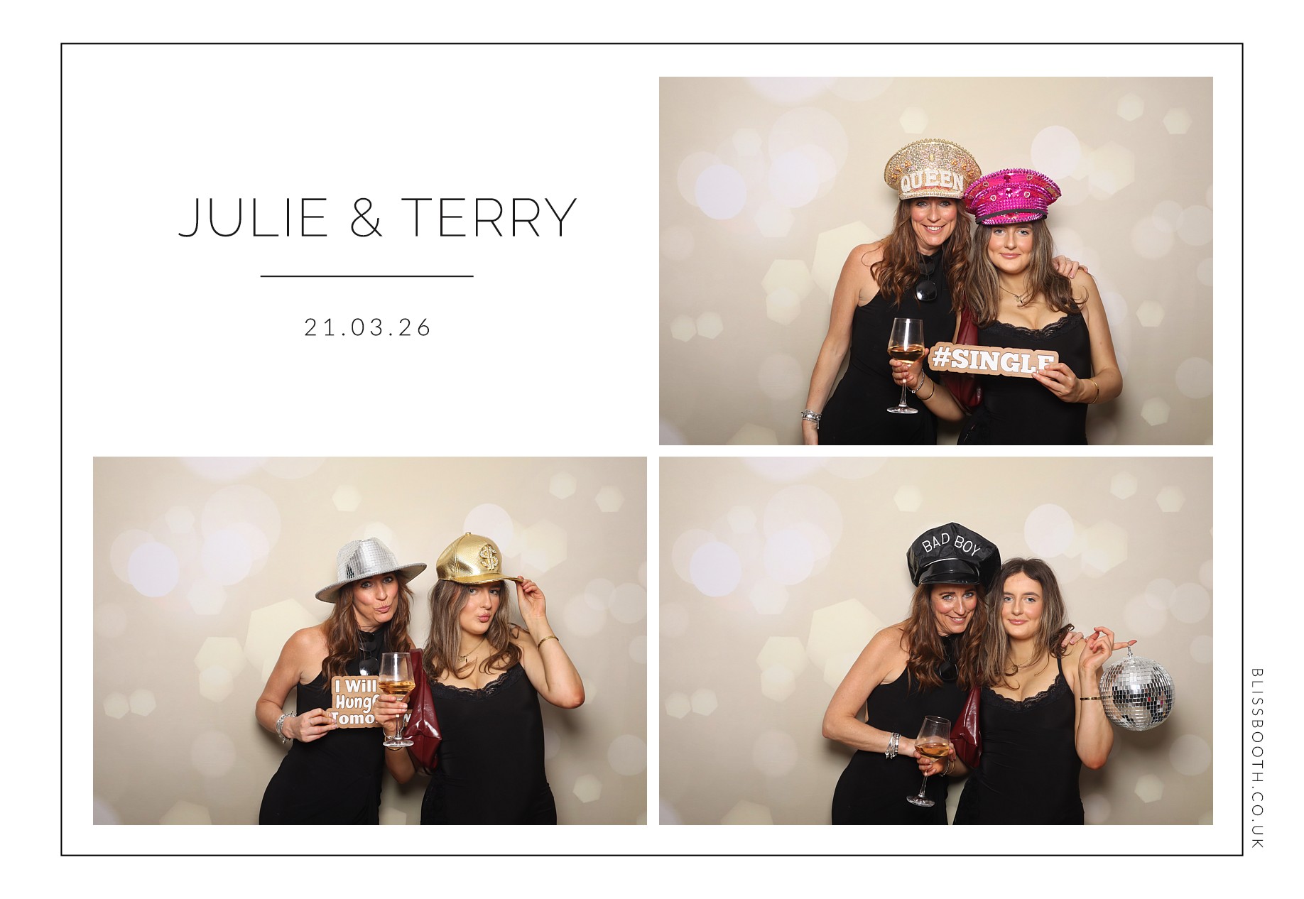 Julie and Terry | View more photos from the event at gallery.blissbooth.co.uk/u/BlissBooth/Julie-and-Terry