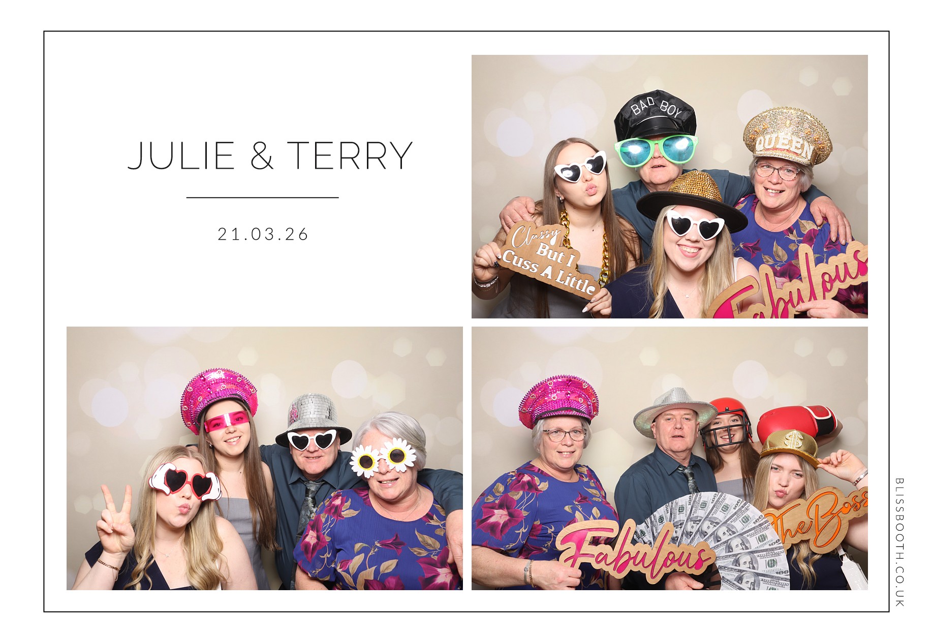 Julie and Terry | View more photos from the event at gallery.blissbooth.co.uk/u/BlissBooth/Julie-and-Terry