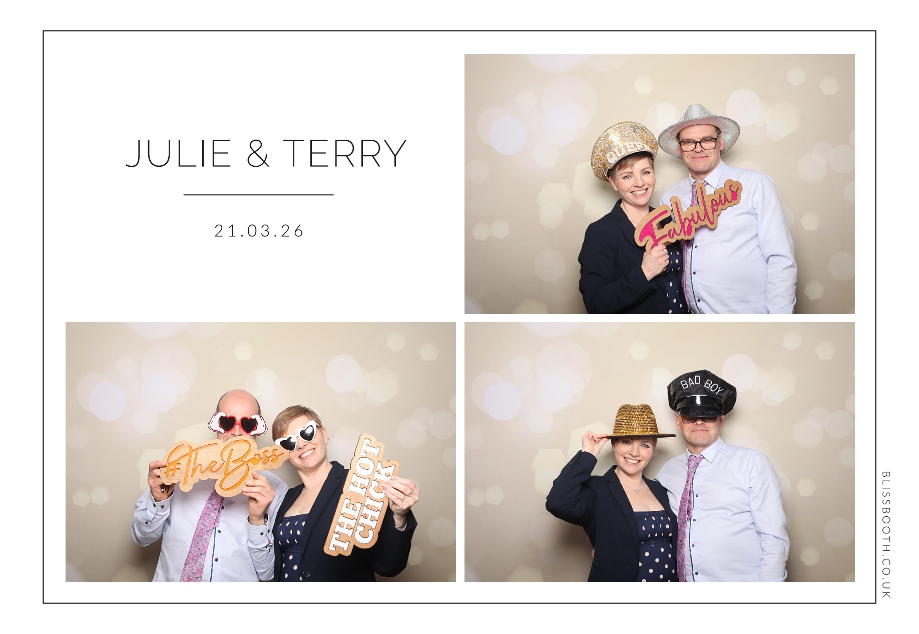 Julie and Terry | View more photos from the event at gallery.blissbooth.co.uk/u/BlissBooth/Julie-and-Terry