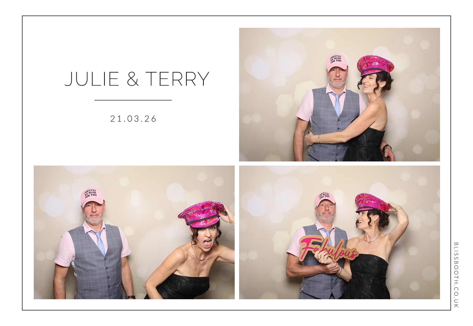 Julie and Terry | View more photos from the event at gallery.blissbooth.co.uk/u/BlissBooth/Julie-and-Terry