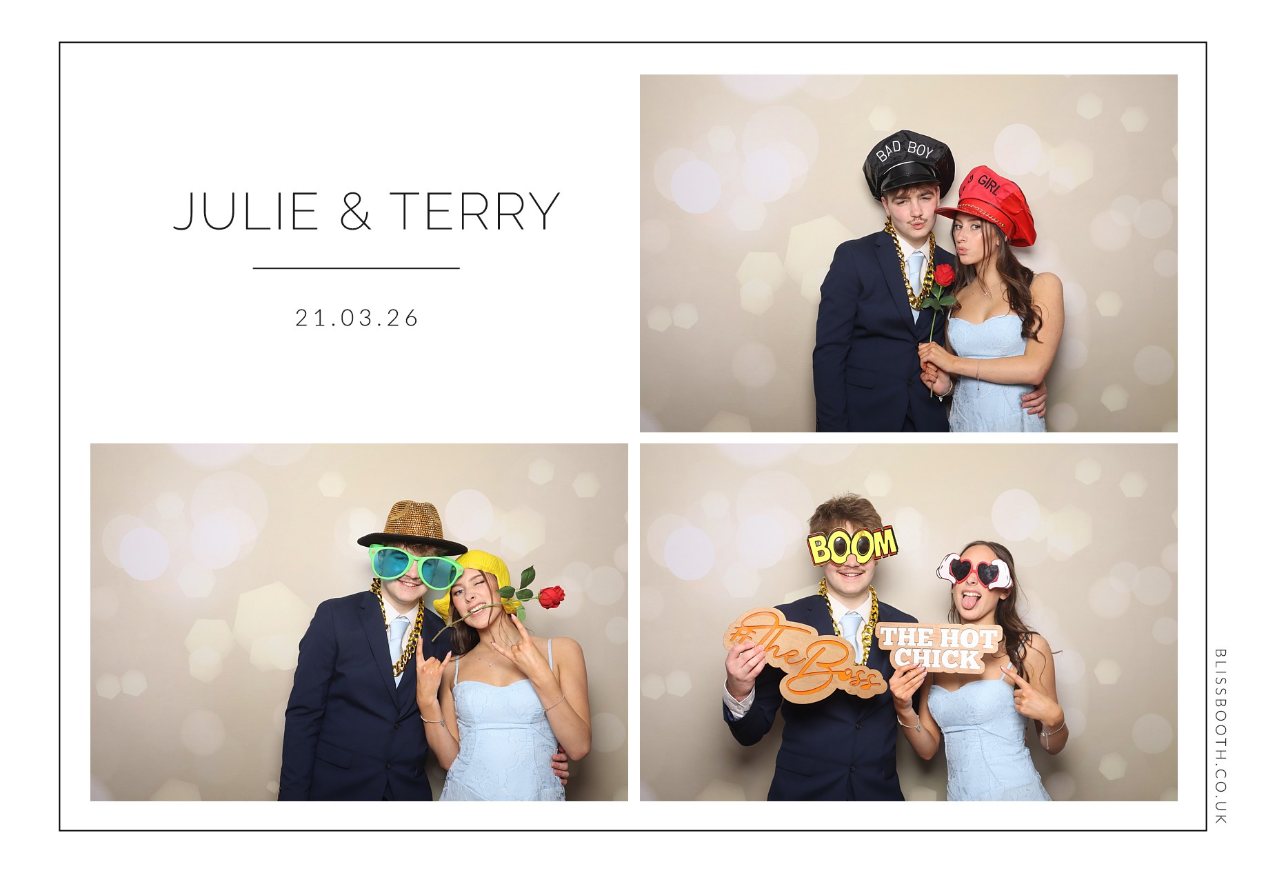 Julie and Terry | View more photos from the event at gallery.blissbooth.co.uk/u/BlissBooth/Julie-and-Terry