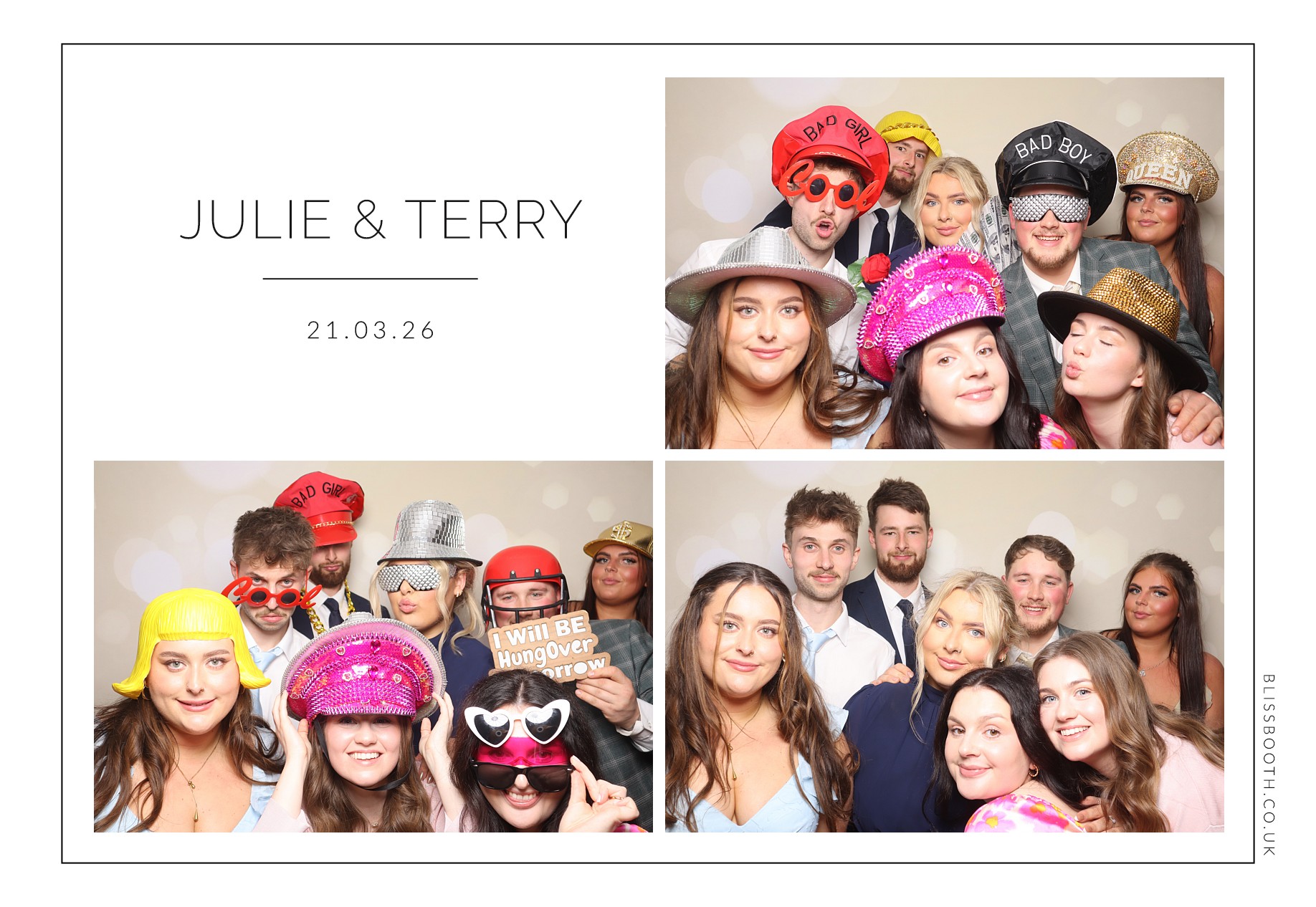 Julie and Terry | View more photos from the event at gallery.blissbooth.co.uk/u/BlissBooth/Julie-and-Terry