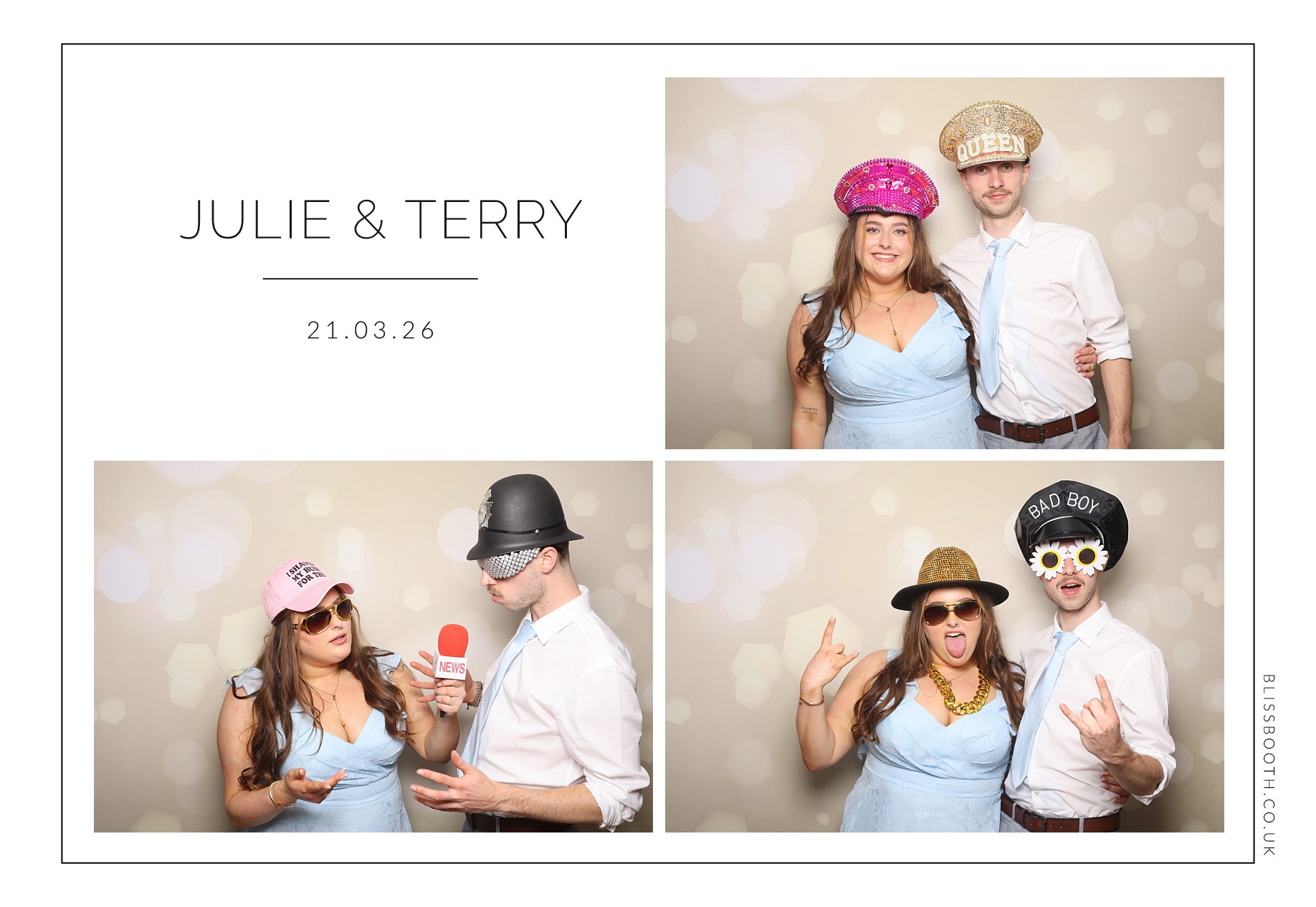 Julie and Terry | View more photos from the event at gallery.blissbooth.co.uk/u/BlissBooth/Julie-and-Terry