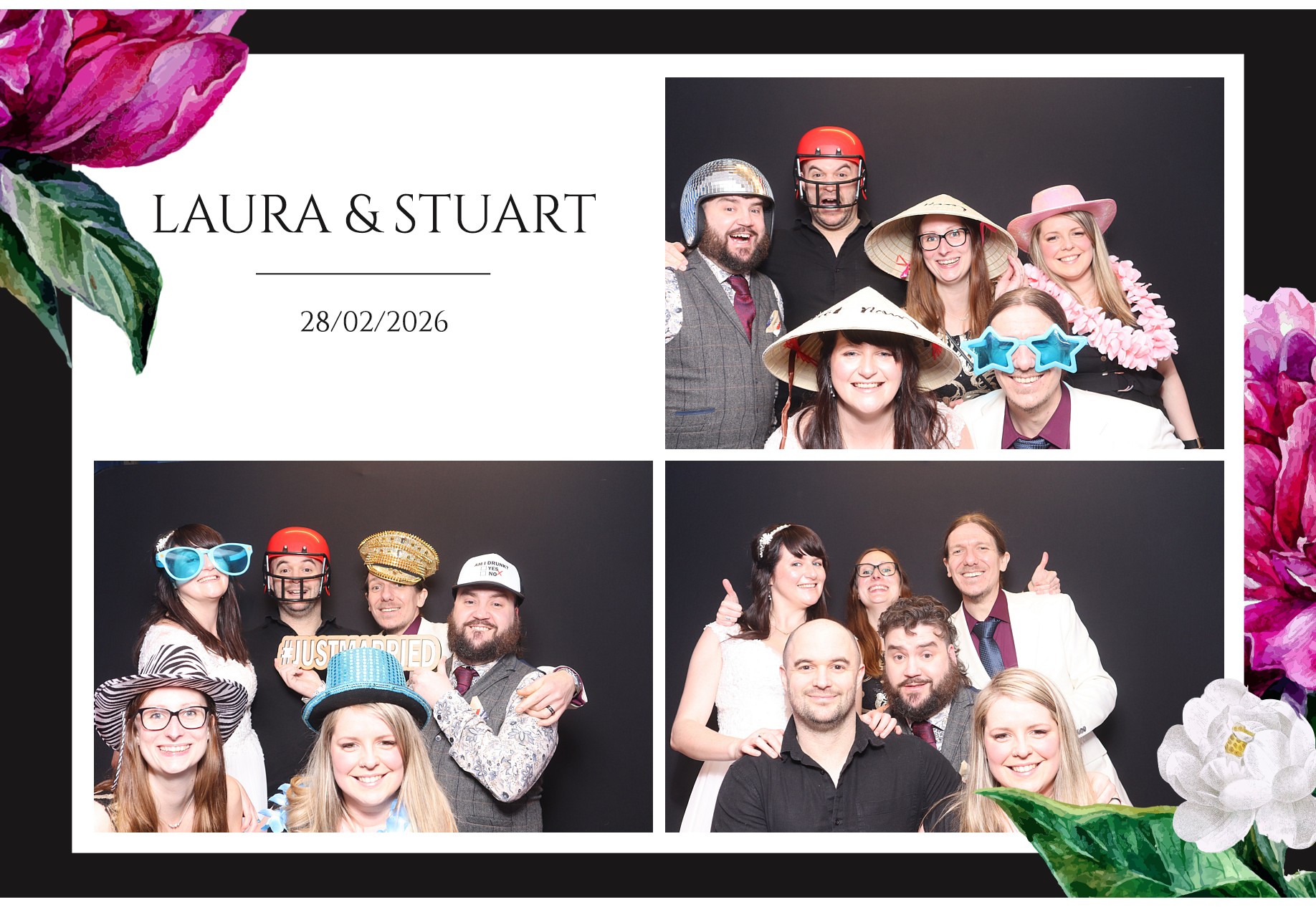 Laura and Stuart | View more photos from the event at gallery.blissbooth.co.uk/u/BlissBooth/Laura-and-Stuart