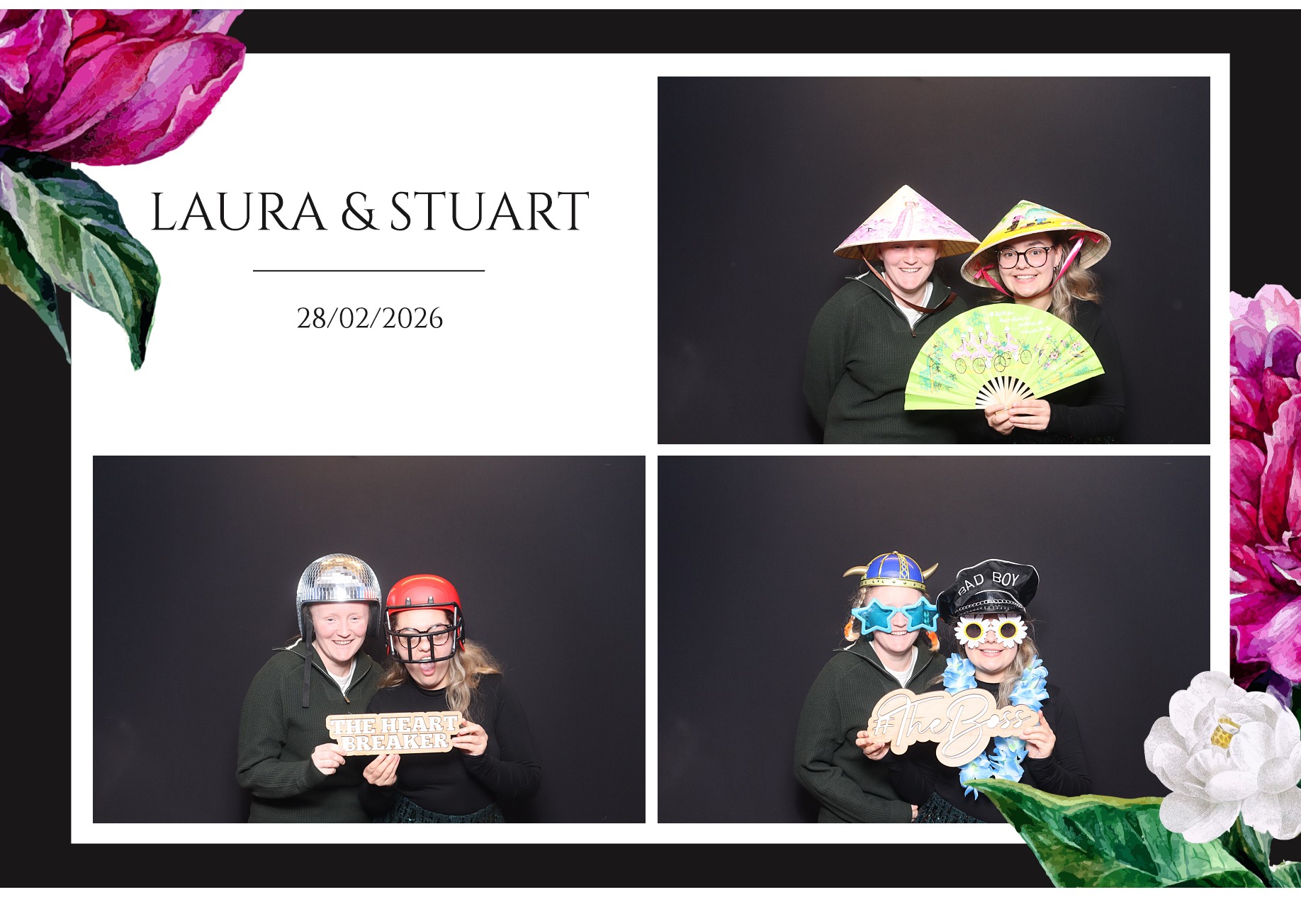 Laura and Stuart | View more photos from the event at gallery.blissbooth.co.uk/u/BlissBooth/Laura-and-Stuart