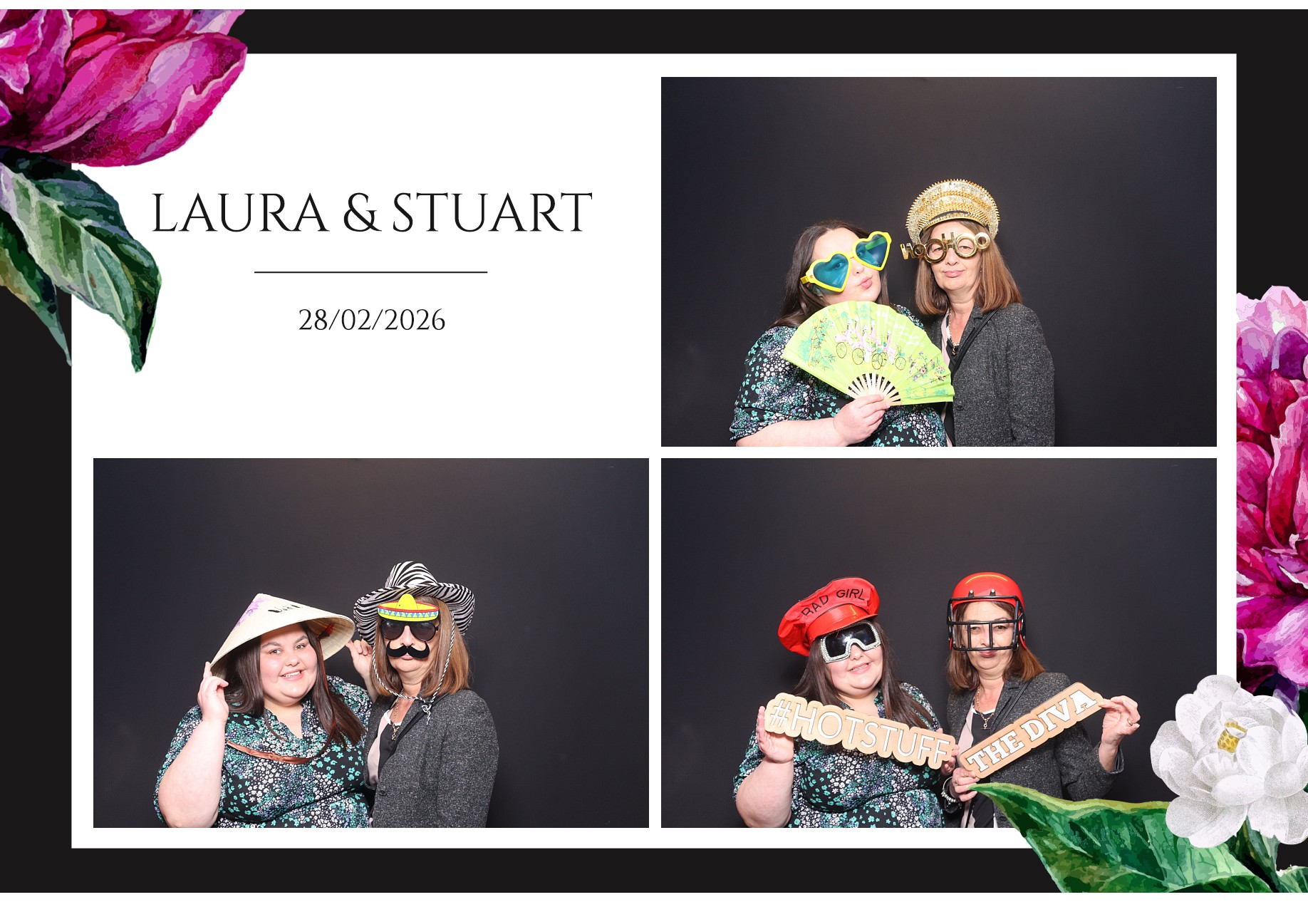 Laura and Stuart | View more photos from the event at gallery.blissbooth.co.uk/u/BlissBooth/Laura-and-Stuart