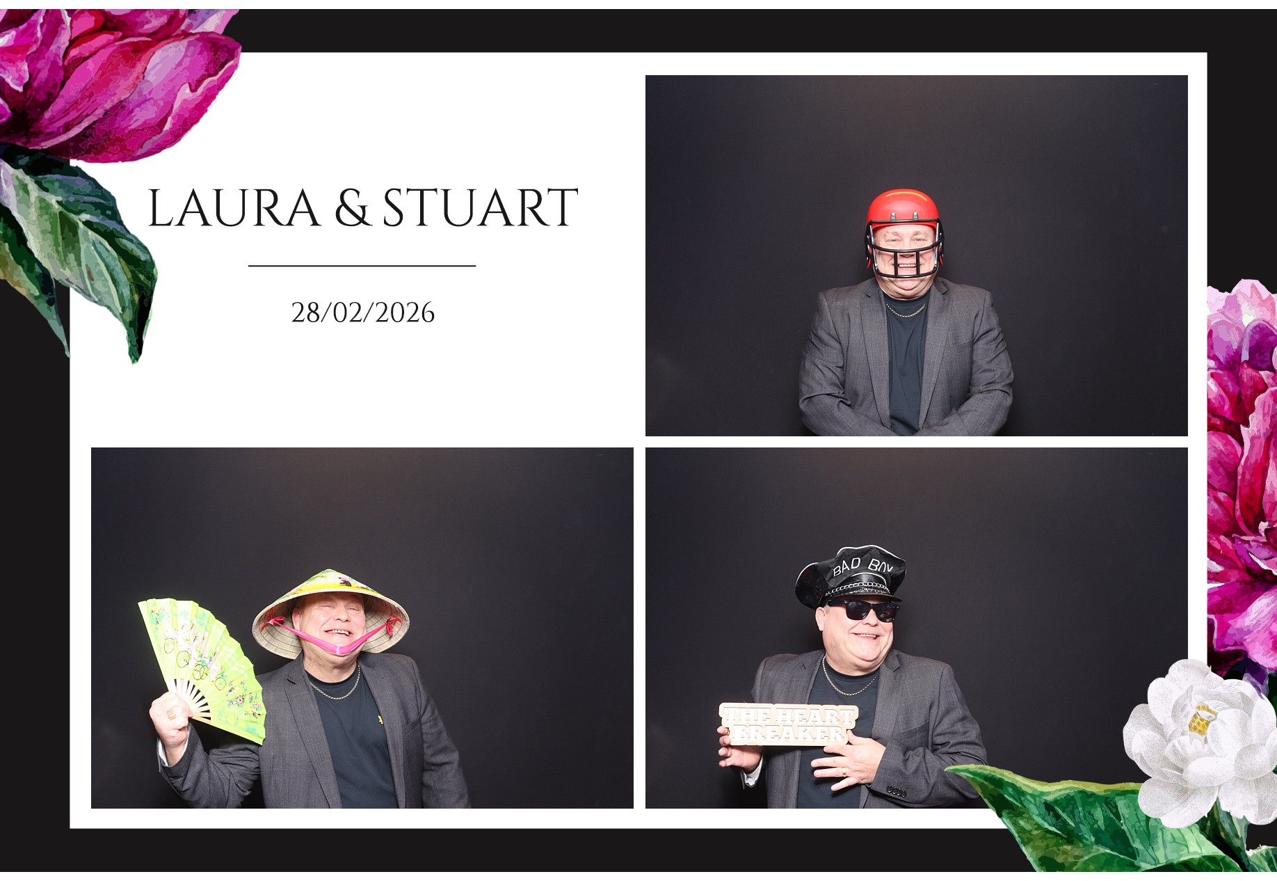 Laura and Stuart | View more photos from the event at gallery.blissbooth.co.uk/u/BlissBooth/Laura-and-Stuart