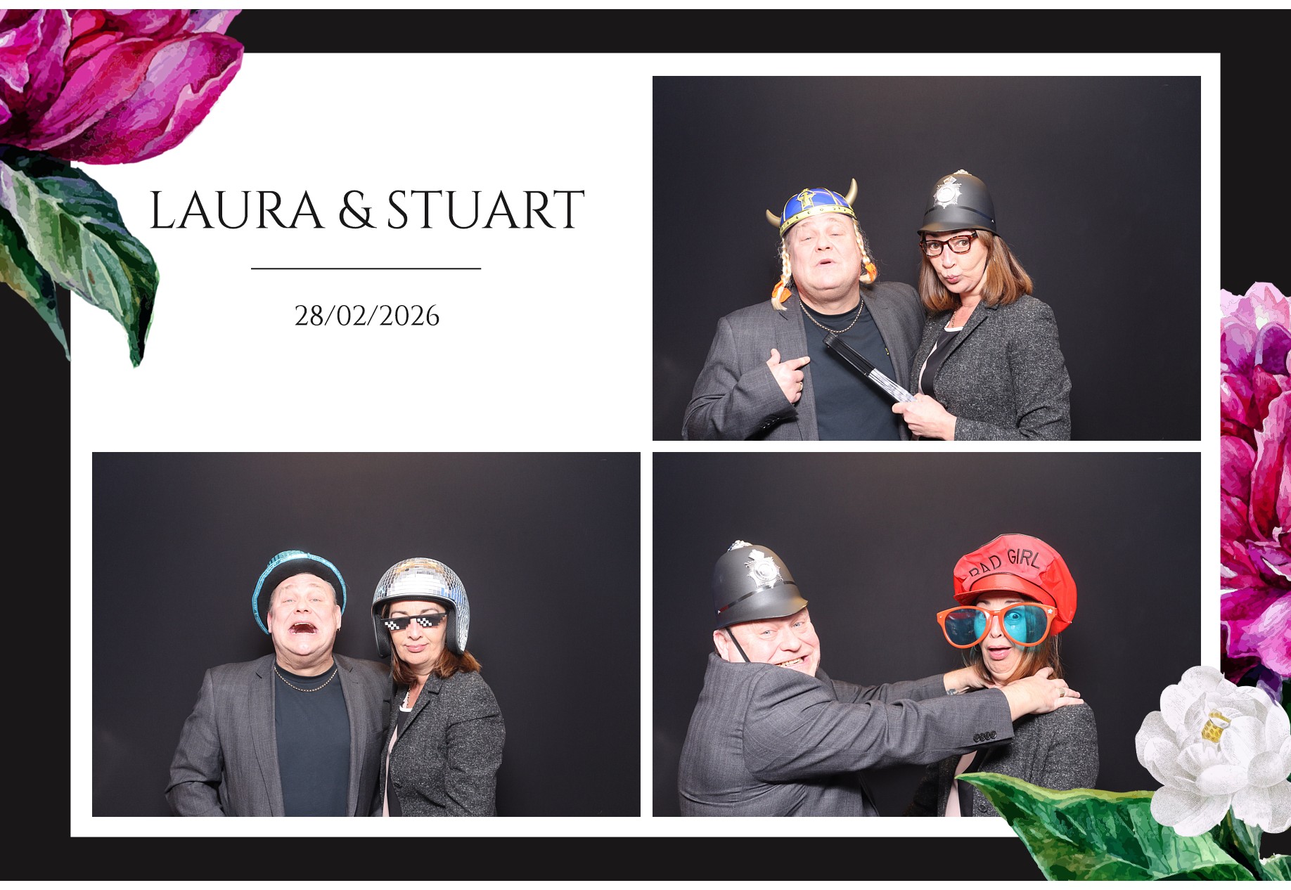 Laura and Stuart | View more photos from the event at gallery.blissbooth.co.uk/u/BlissBooth/Laura-and-Stuart