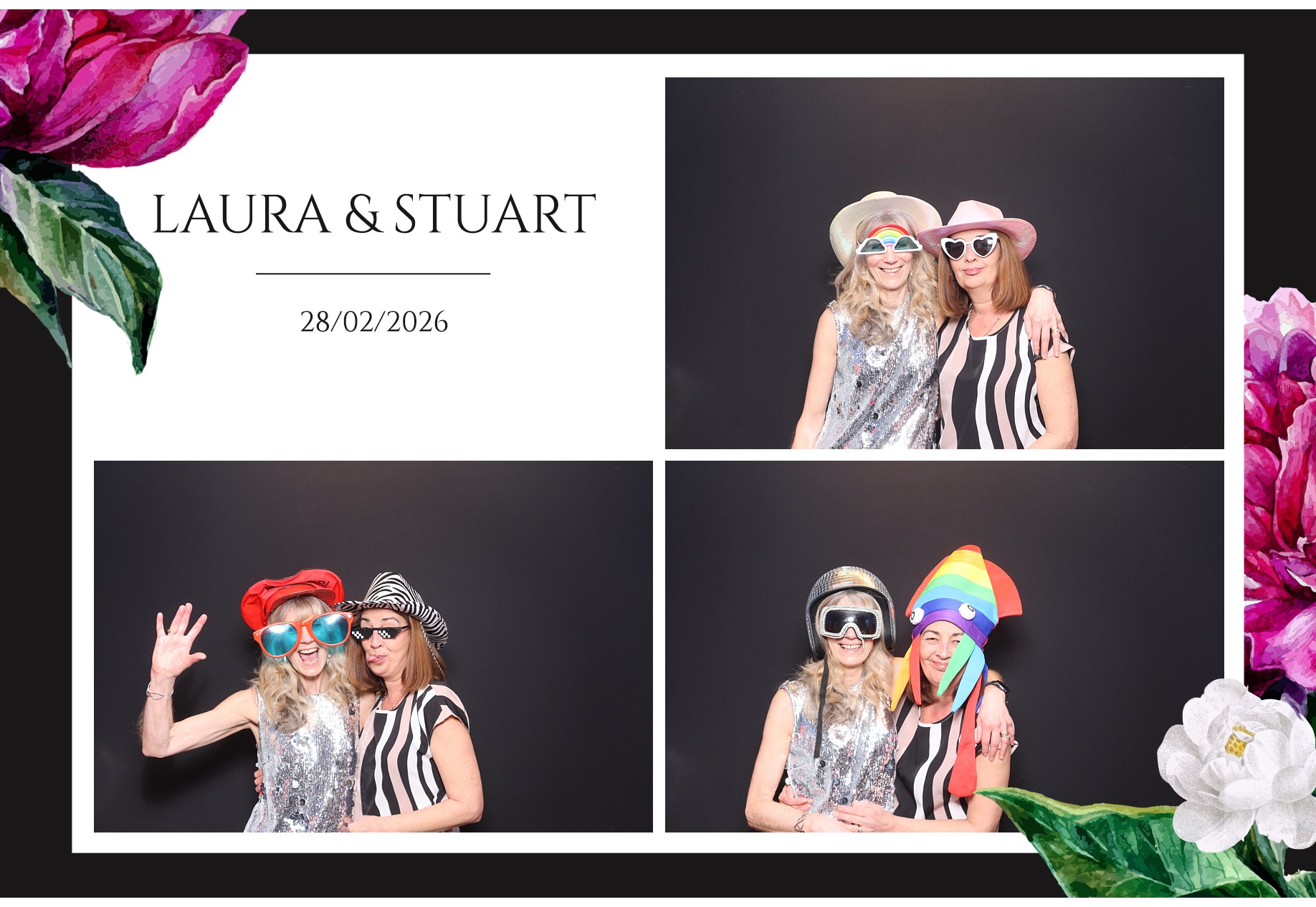 Laura and Stuart | View more photos from the event at gallery.blissbooth.co.uk/u/BlissBooth/Laura-and-Stuart