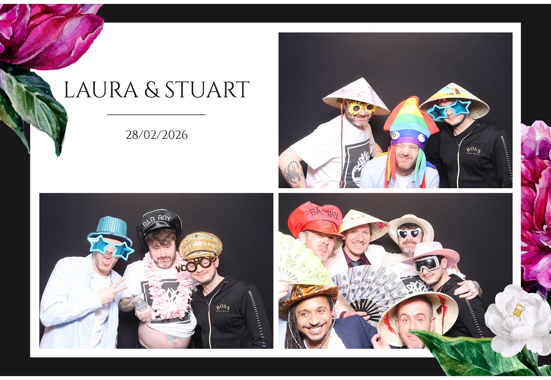 Laura and Stuart | View more photos from the event at gallery.blissbooth.co.uk/u/BlissBooth/Laura-and-Stuart