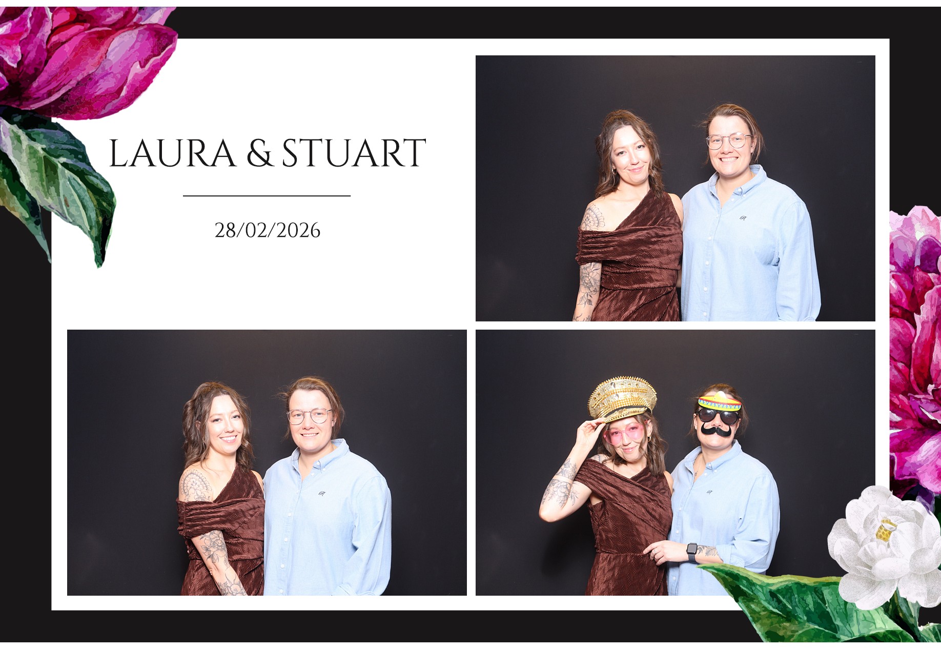 Laura and Stuart | View more photos from the event at gallery.blissbooth.co.uk/u/BlissBooth/Laura-and-Stuart