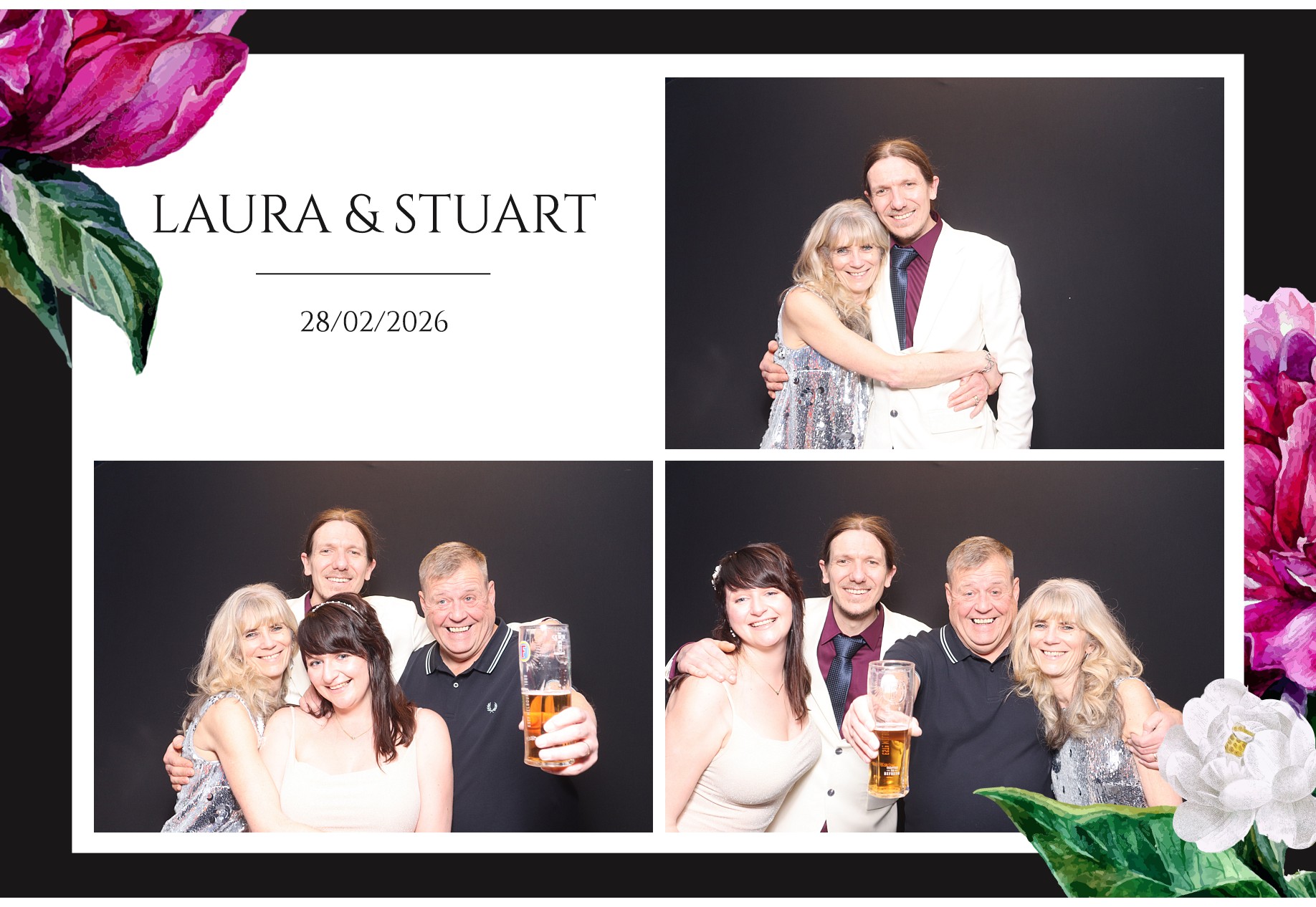 Laura and Stuart | View more photos from the event at gallery.blissbooth.co.uk/u/BlissBooth/Laura-and-Stuart
