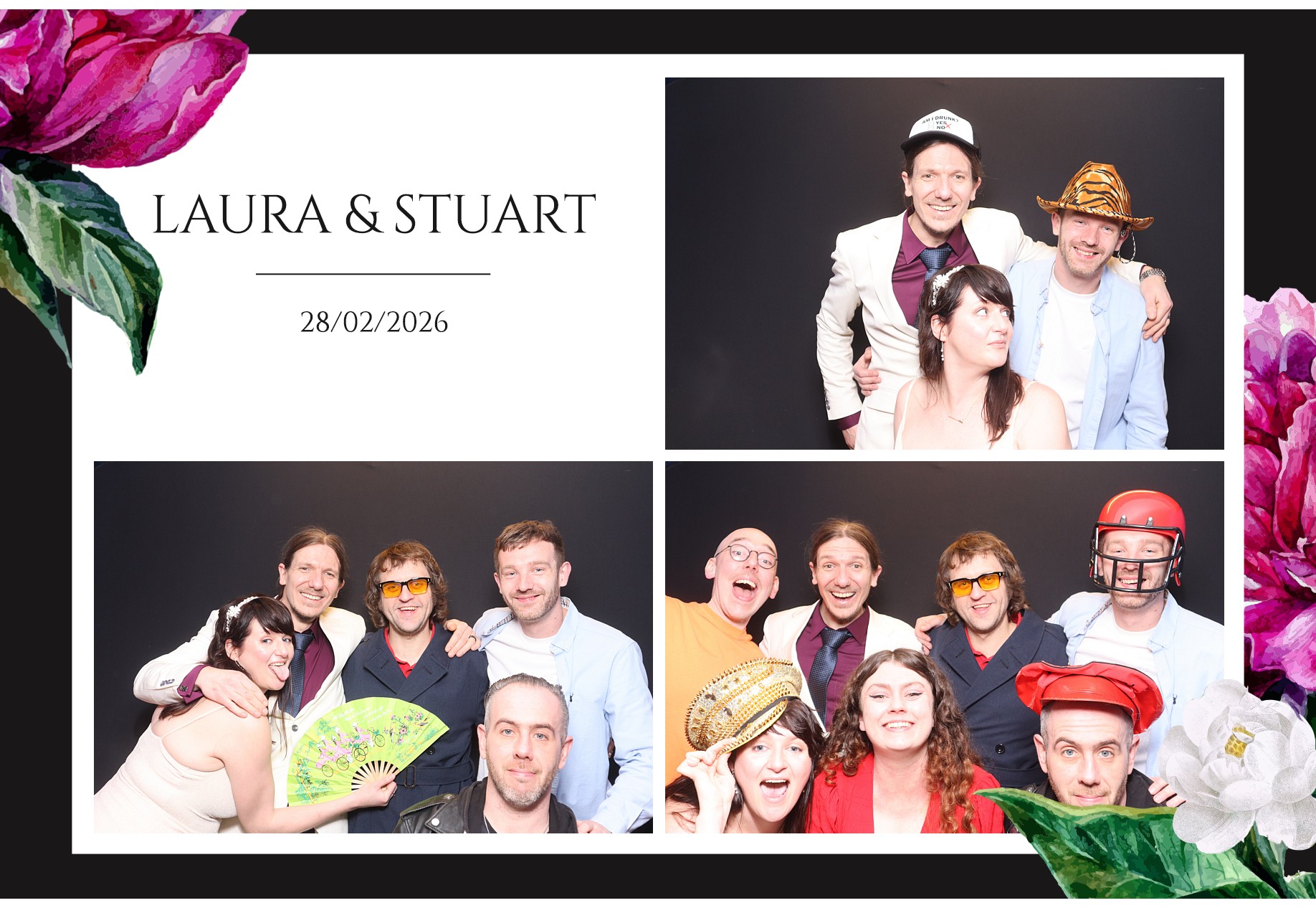 Laura and Stuart | View more photos from the event at gallery.blissbooth.co.uk/u/BlissBooth/Laura-and-Stuart