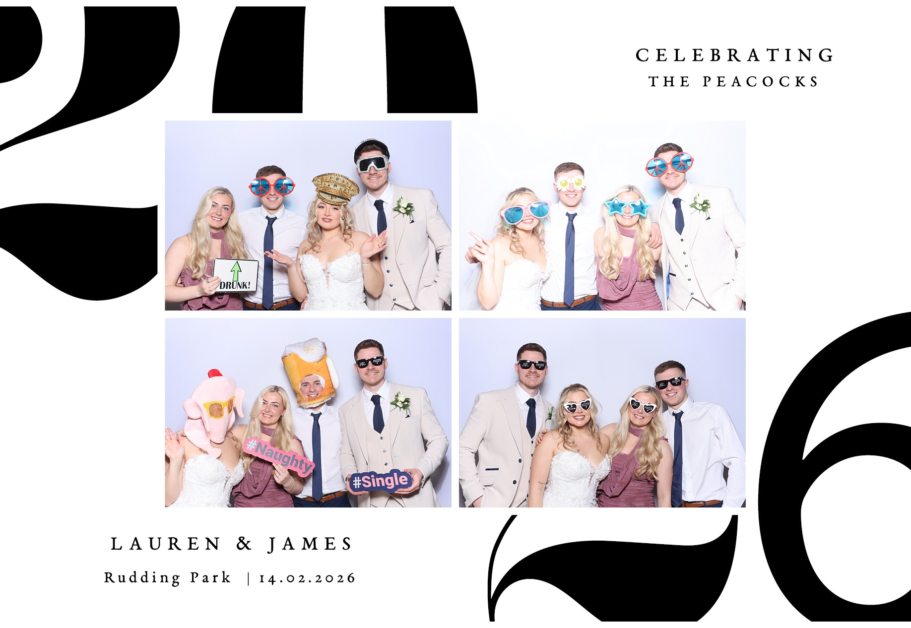 Lauren and James | View more photos from the event at gallery.blissbooth.co.uk/u/BlissBooth/Lauren-and-James