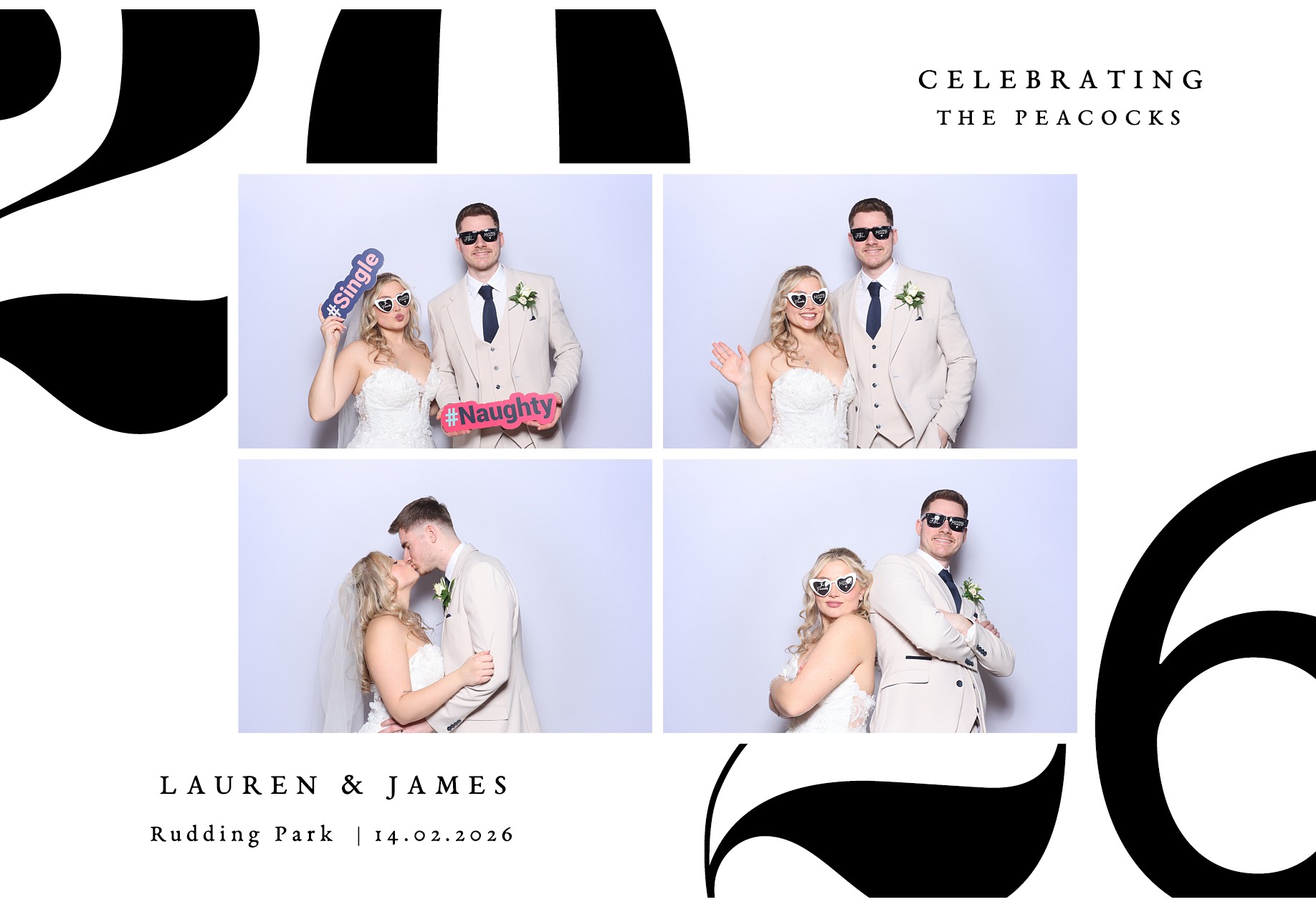 Lauren and James | View more photos from the event at gallery.blissbooth.co.uk/u/BlissBooth/Lauren-and-James