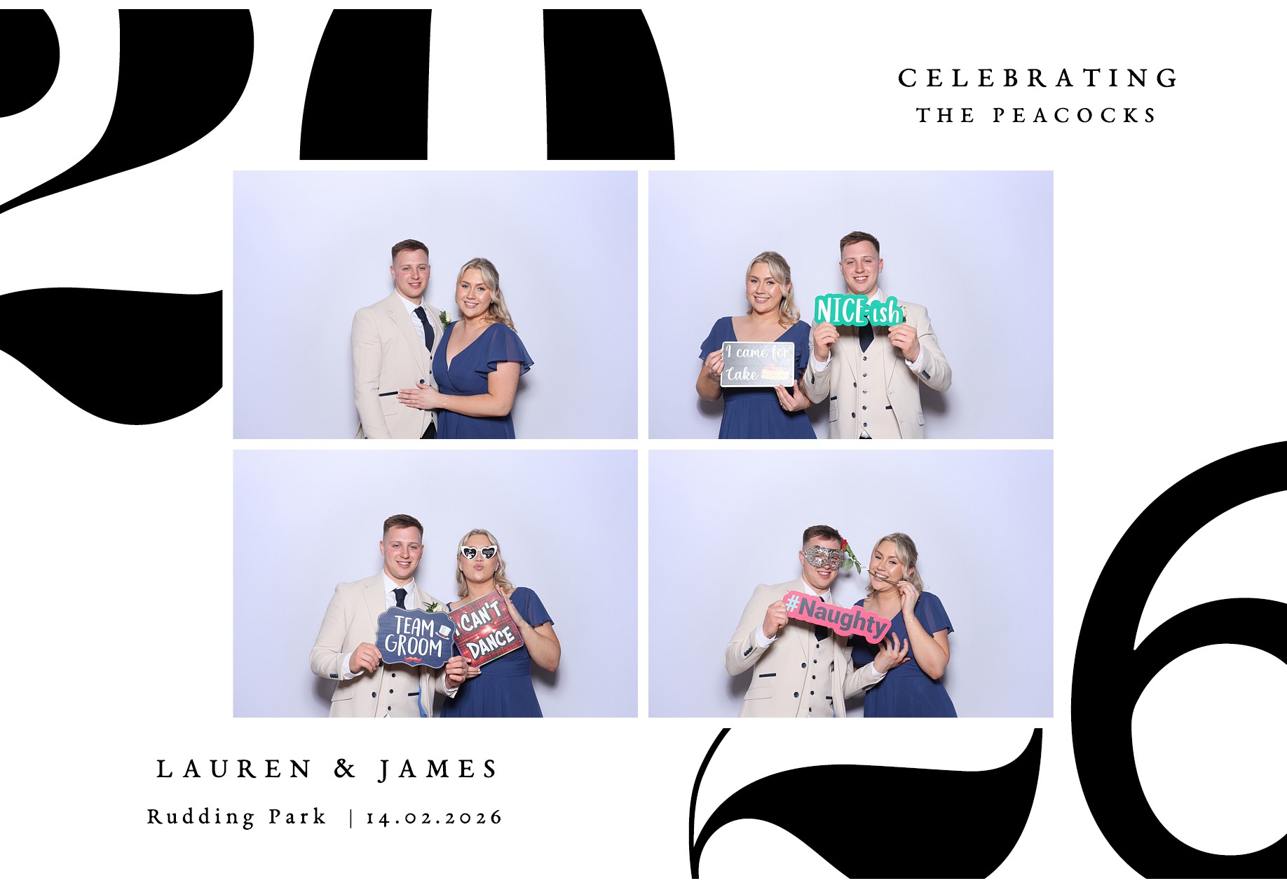 Lauren and James | View more photos from the event at gallery.blissbooth.co.uk/u/BlissBooth/Lauren-and-James