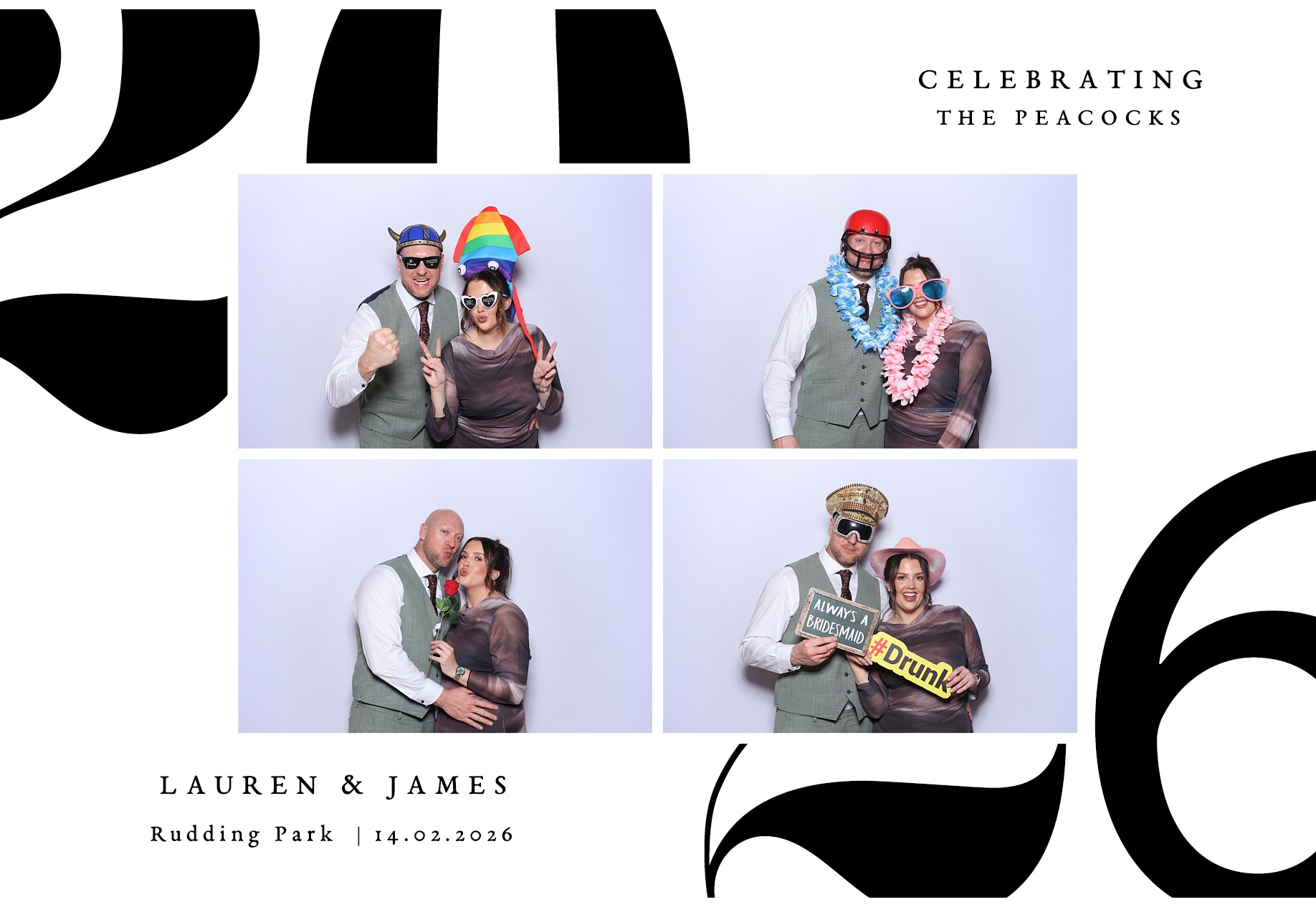 Lauren and James | View more photos from the event at gallery.blissbooth.co.uk/u/BlissBooth/Lauren-and-James