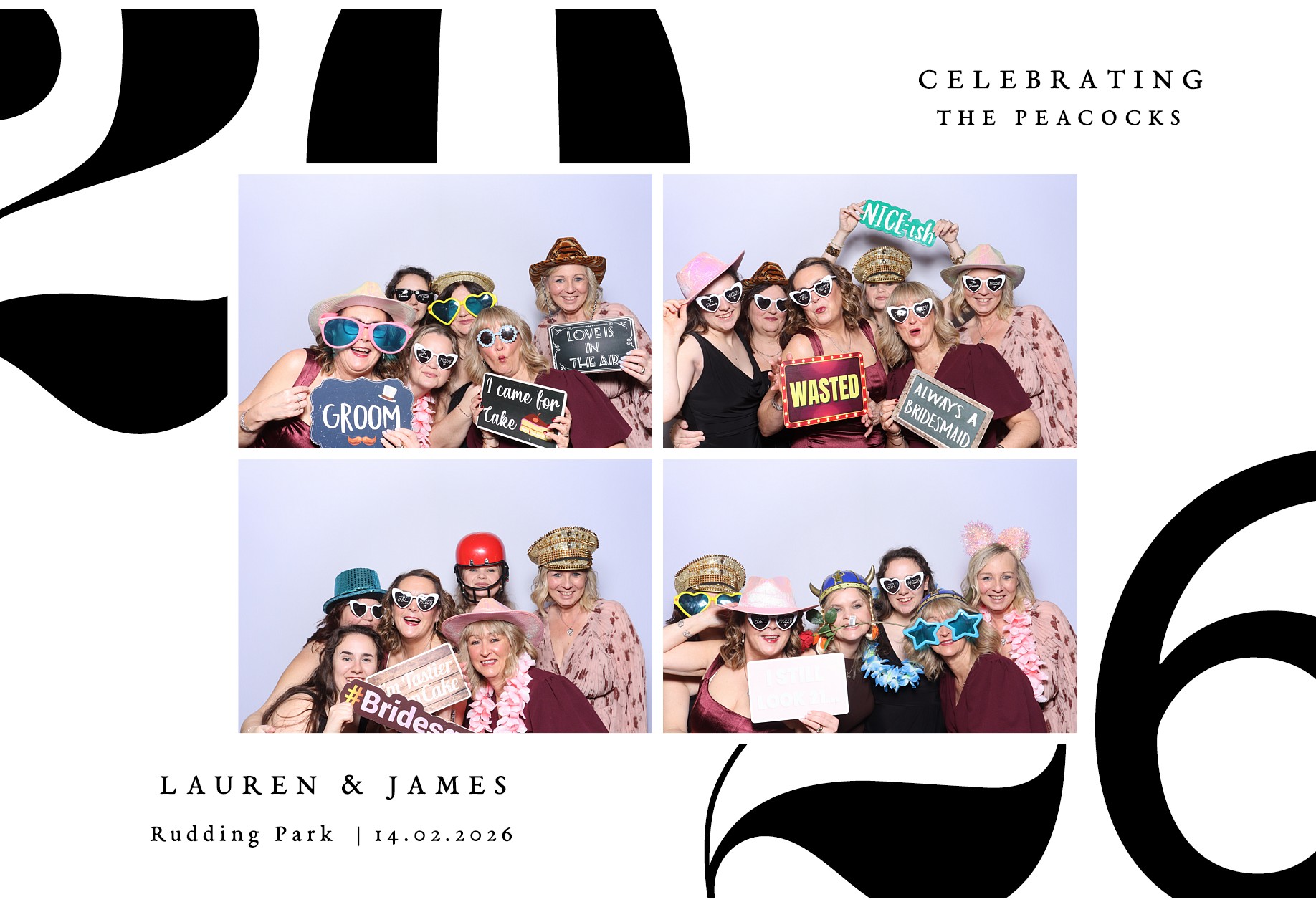 Lauren and James | View more photos from the event at gallery.blissbooth.co.uk/u/BlissBooth/Lauren-and-James