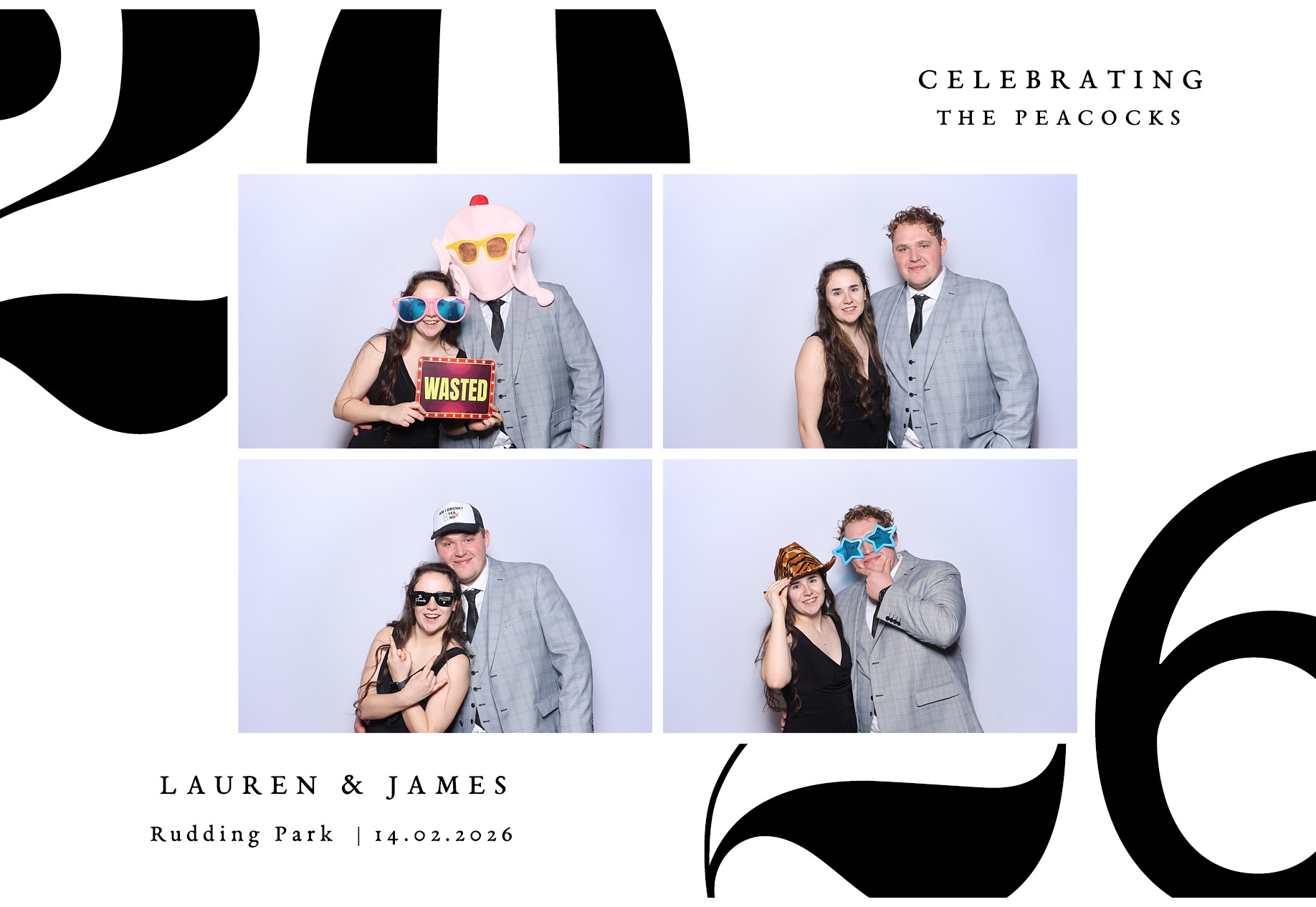 Lauren and James | View more photos from the event at gallery.blissbooth.co.uk/u/BlissBooth/Lauren-and-James