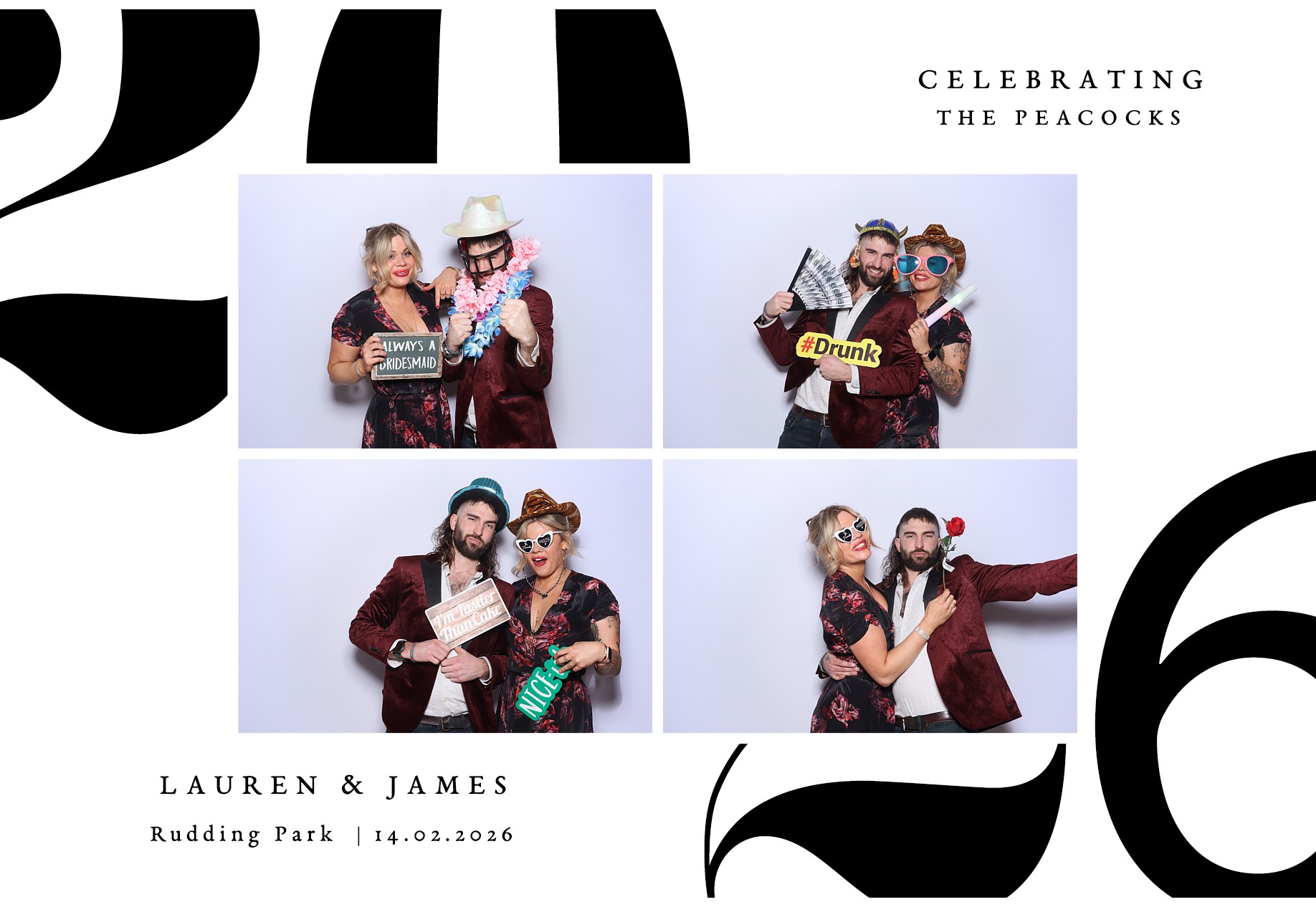 Lauren and James | View more photos from the event at gallery.blissbooth.co.uk/u/BlissBooth/Lauren-and-James