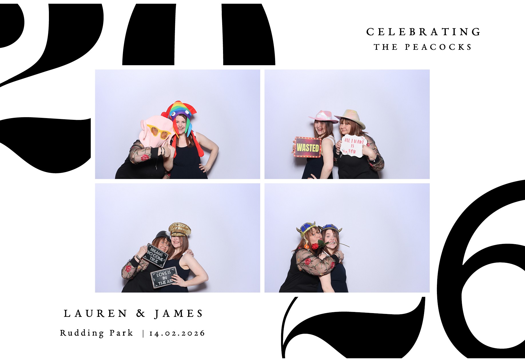 Lauren and James | View more photos from the event at gallery.blissbooth.co.uk/u/BlissBooth/Lauren-and-James