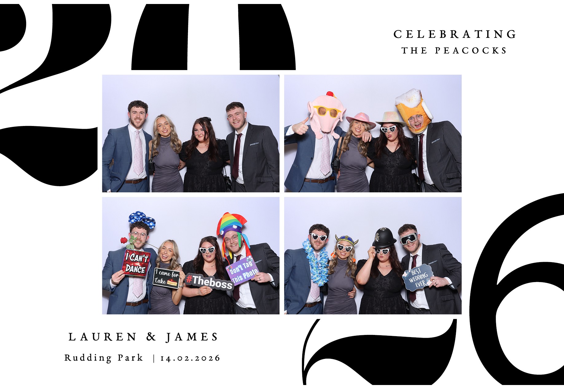 Lauren and James | View more photos from the event at gallery.blissbooth.co.uk/u/BlissBooth/Lauren-and-James