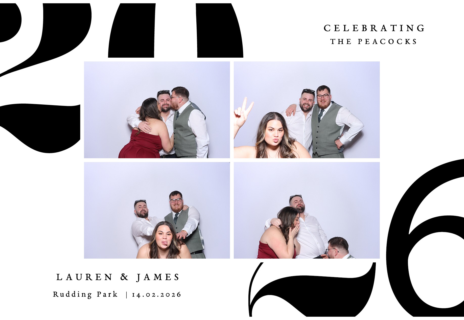 Lauren and James | View more photos from the event at gallery.blissbooth.co.uk/u/BlissBooth/Lauren-and-James