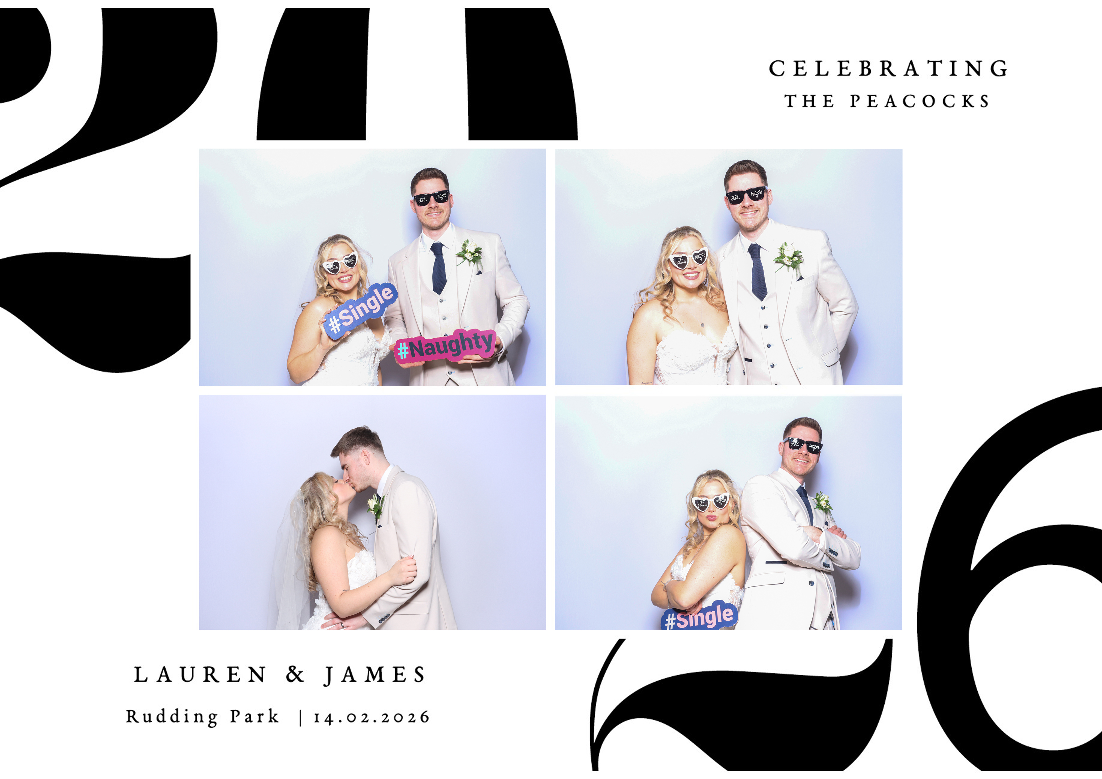 Lauren and James | View more photos from the event at gallery.blissbooth.co.uk/u/BlissBooth/Lauren-and-James