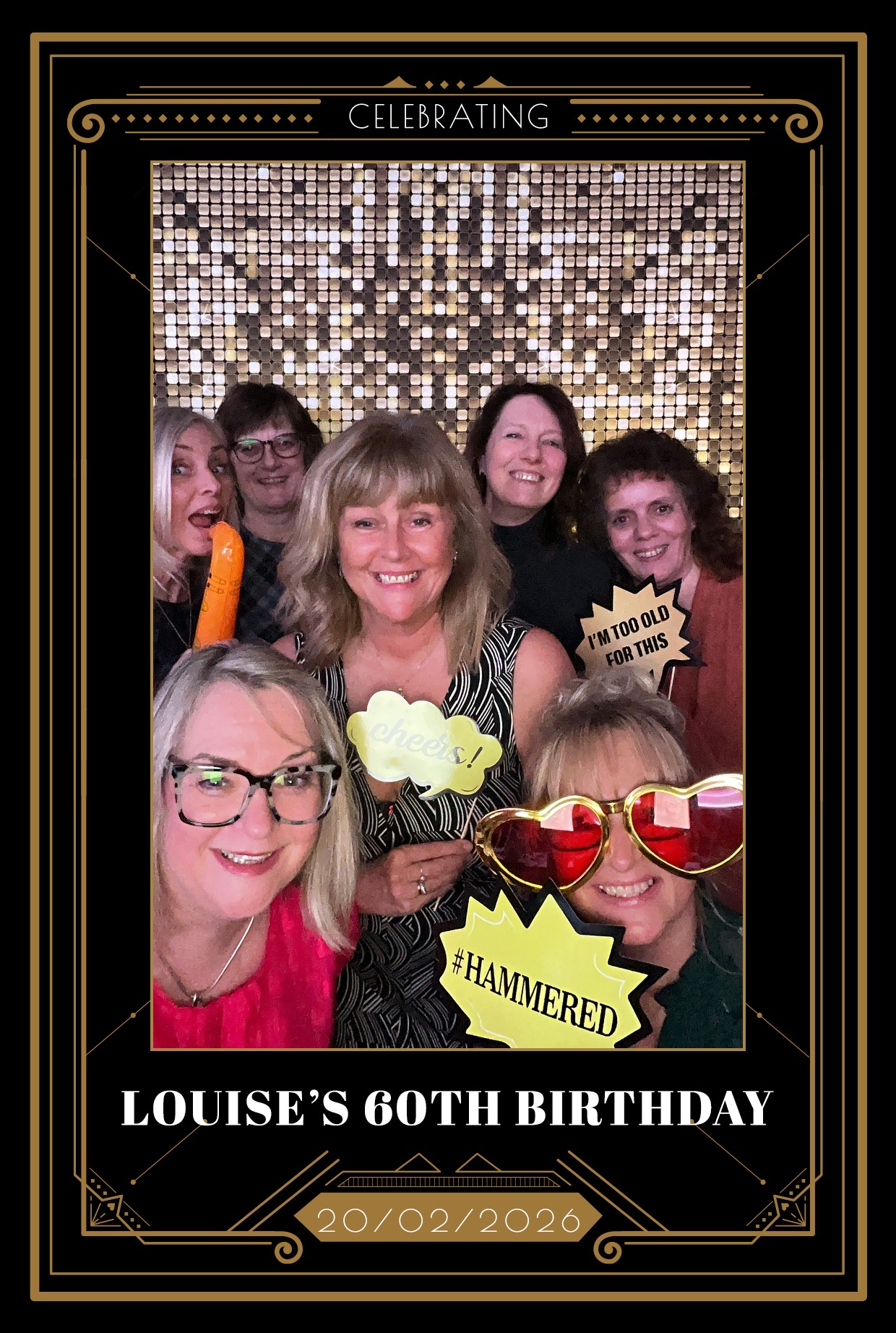 Louise's 60th Birthday | View more photos from the event at gallery.blissbooth.co.uk/u/BlissBooth/Louises-60th-Birthday