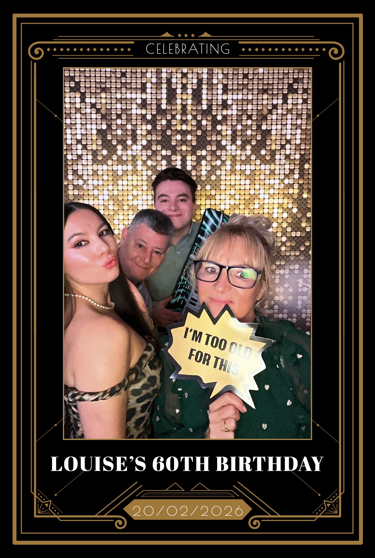 Louise's 60th Birthday | View more photos from the event at gallery.blissbooth.co.uk/u/BlissBooth/Louises-60th-Birthday