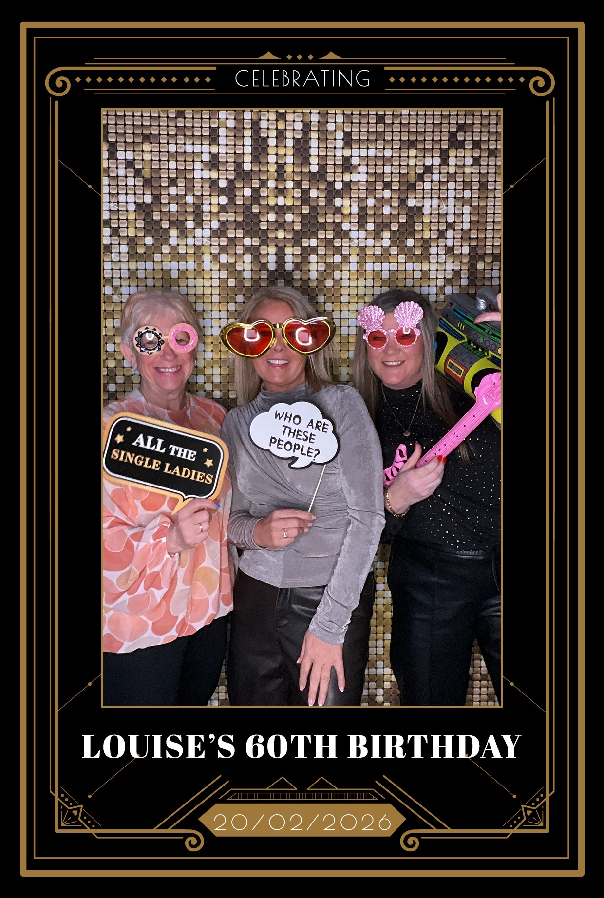 Louise's 60th Birthday | View more photos from the event at gallery.blissbooth.co.uk/u/BlissBooth/Louises-60th-Birthday