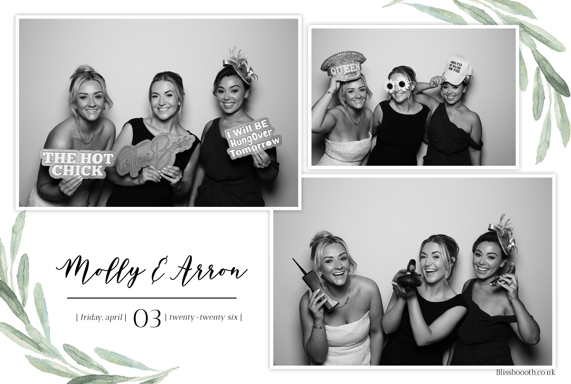 Molly & Arron | View more photos from the event at gallery.blissbooth.co.uk/u/BlissBooth/Molly-Arron