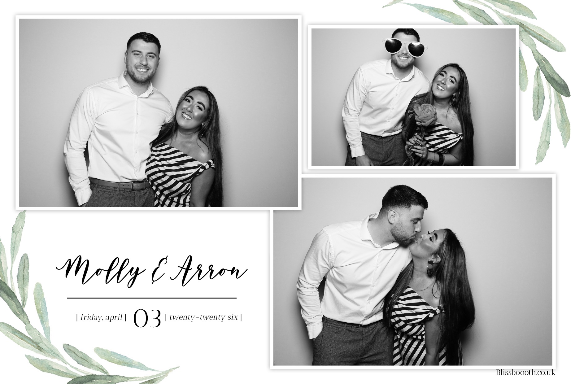 Molly & Arron | View more photos from the event at gallery.blissbooth.co.uk/u/BlissBooth/Molly-Arron