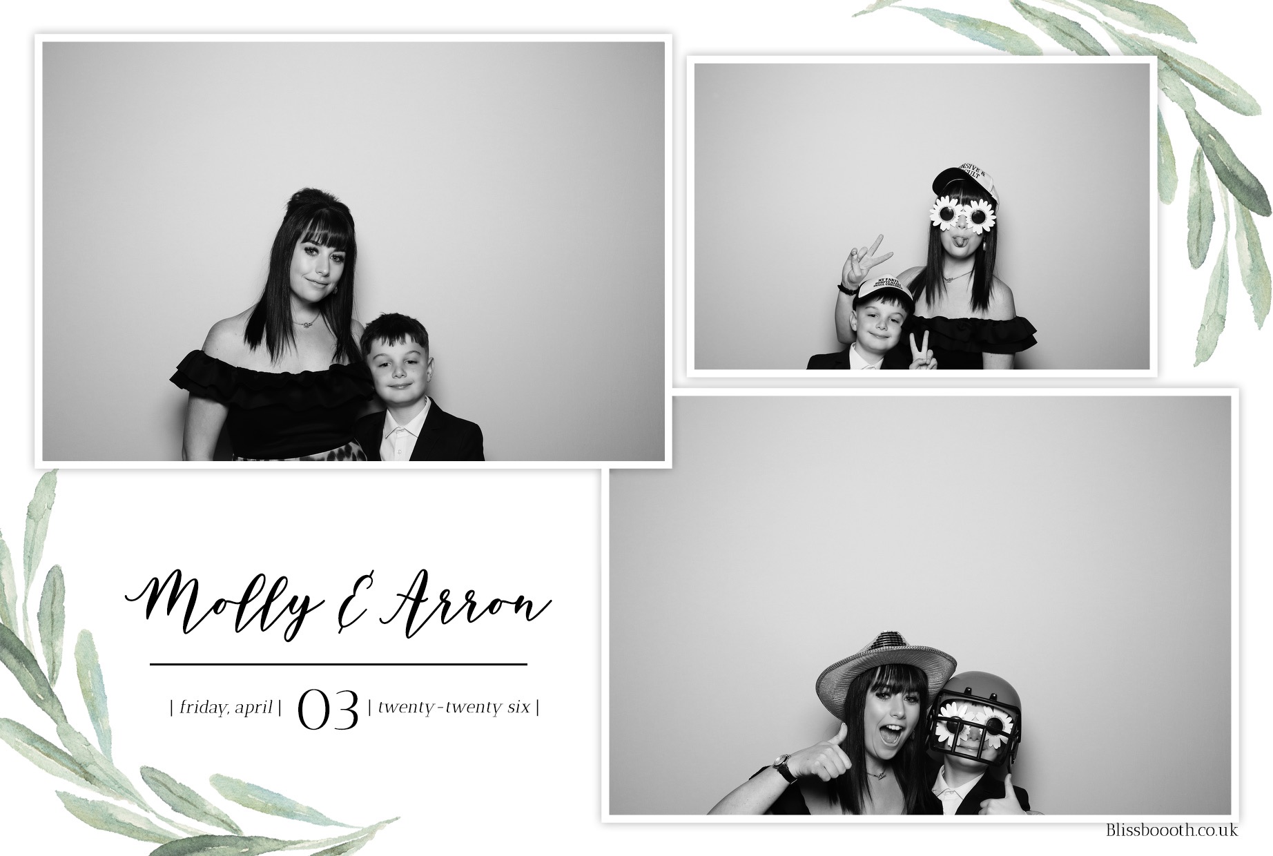 Molly & Arron | View more photos from the event at gallery.blissbooth.co.uk/u/BlissBooth/Molly-Arron